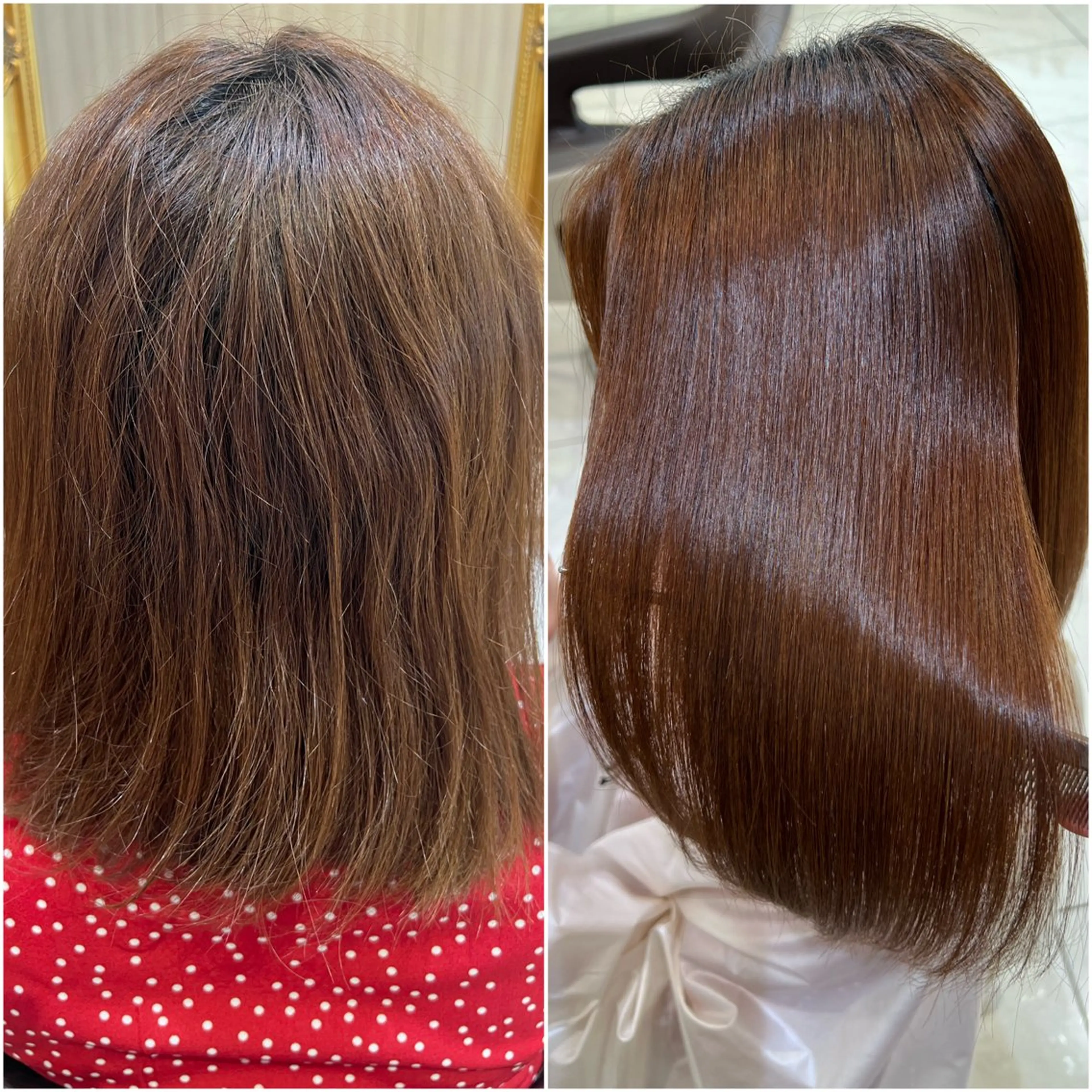 ミディアム 縮毛矯正 🥀縮毛矯正🥀 川﨑和希のヘアスタイル