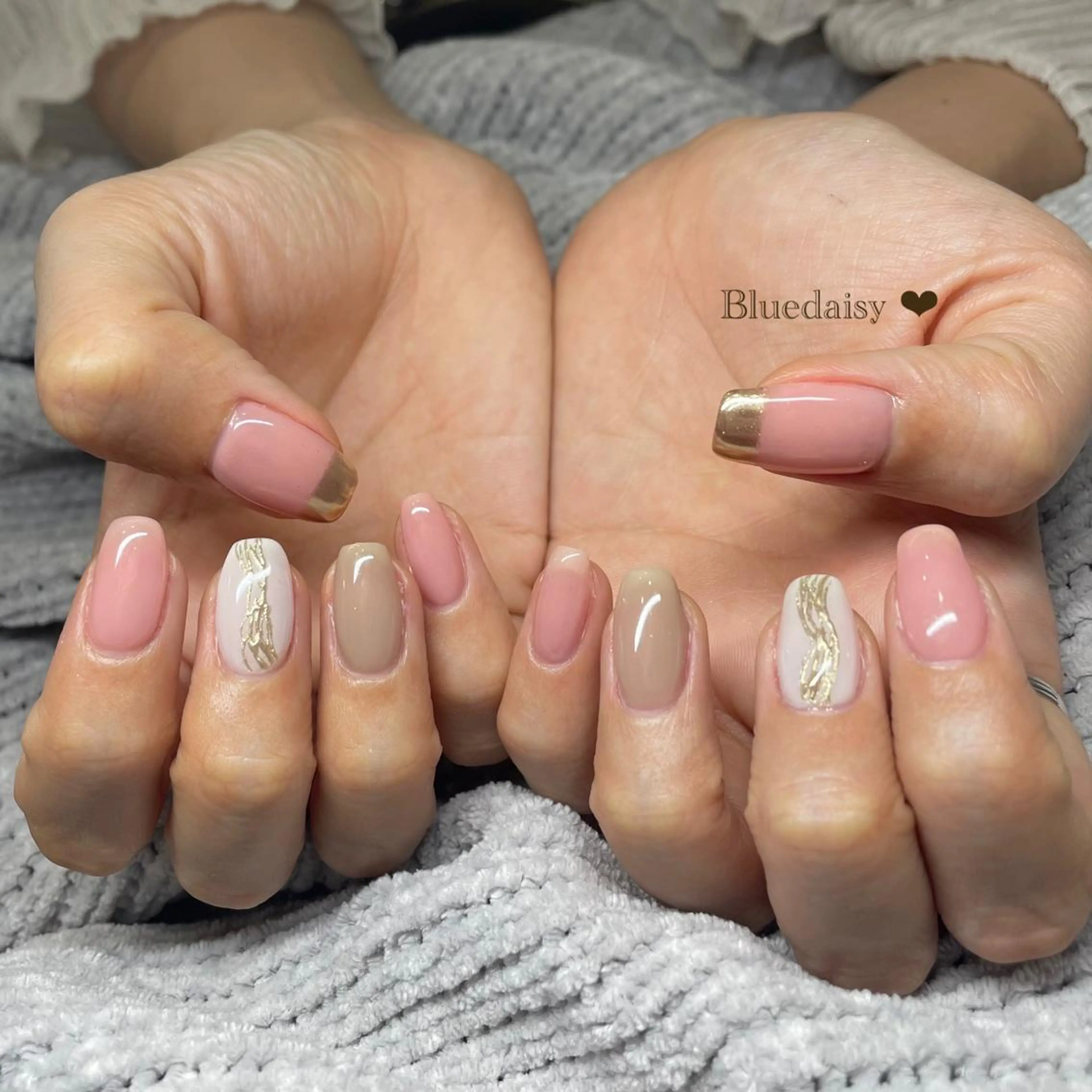 ネイル Blue daisy 栄本店のネイルデザイン