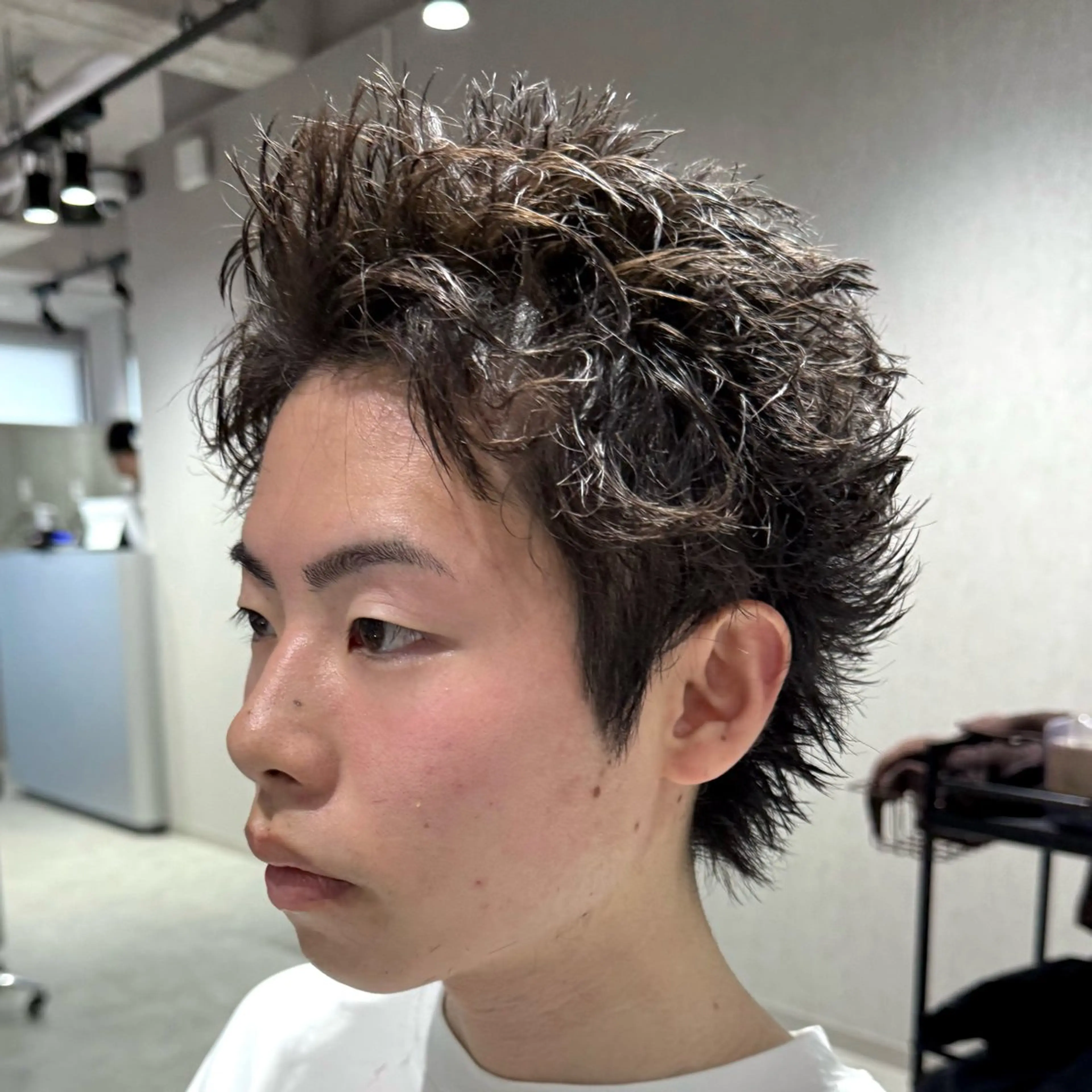 ショート パーマ ショートヘア ツイストパーマ カット パーマ メンズパーマ職人 パーマ🔥ritaのヘアスタイル