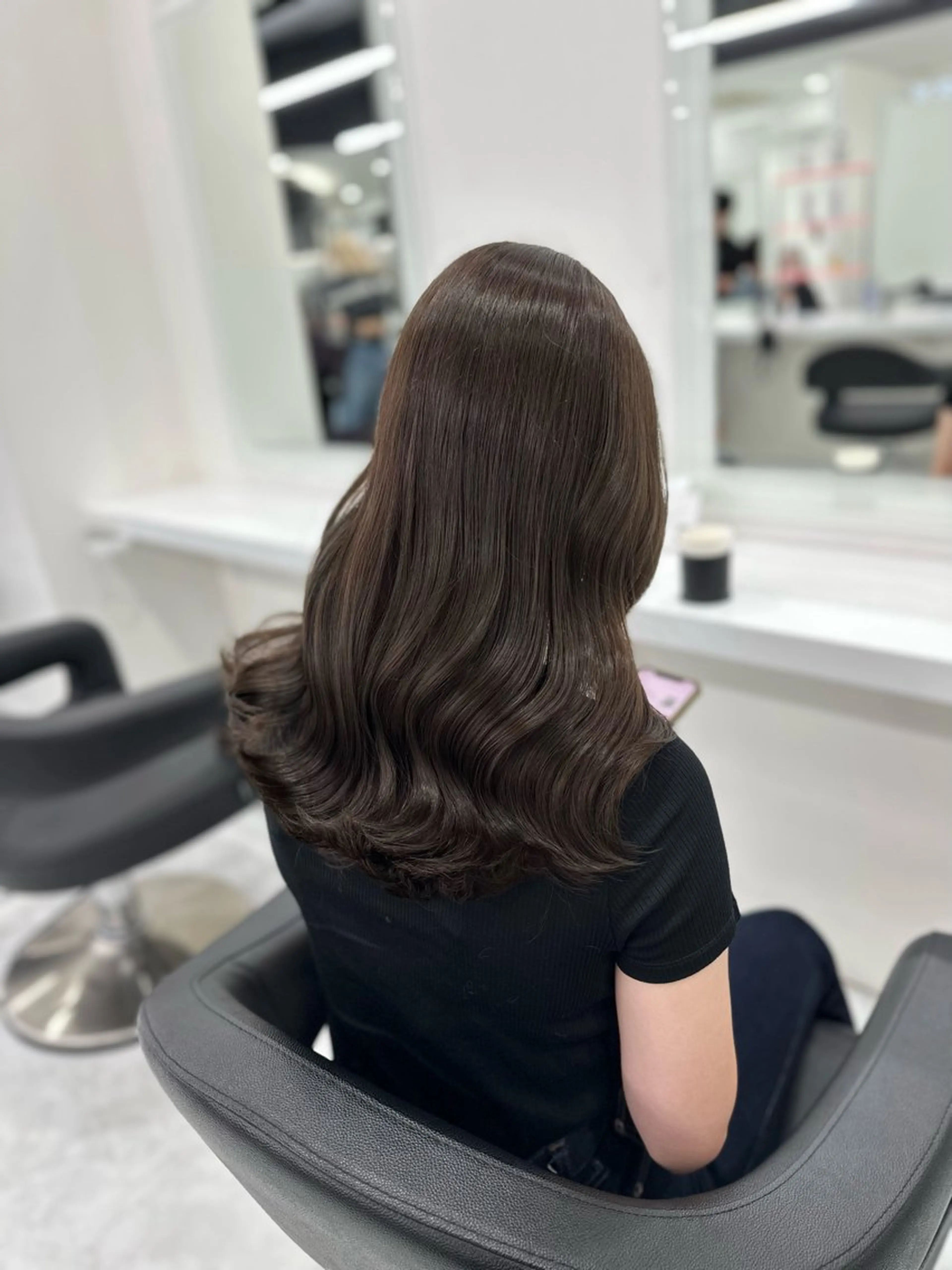 ロング カラー ブリーチなしトレンド SHUSAKUのヘアスタイル