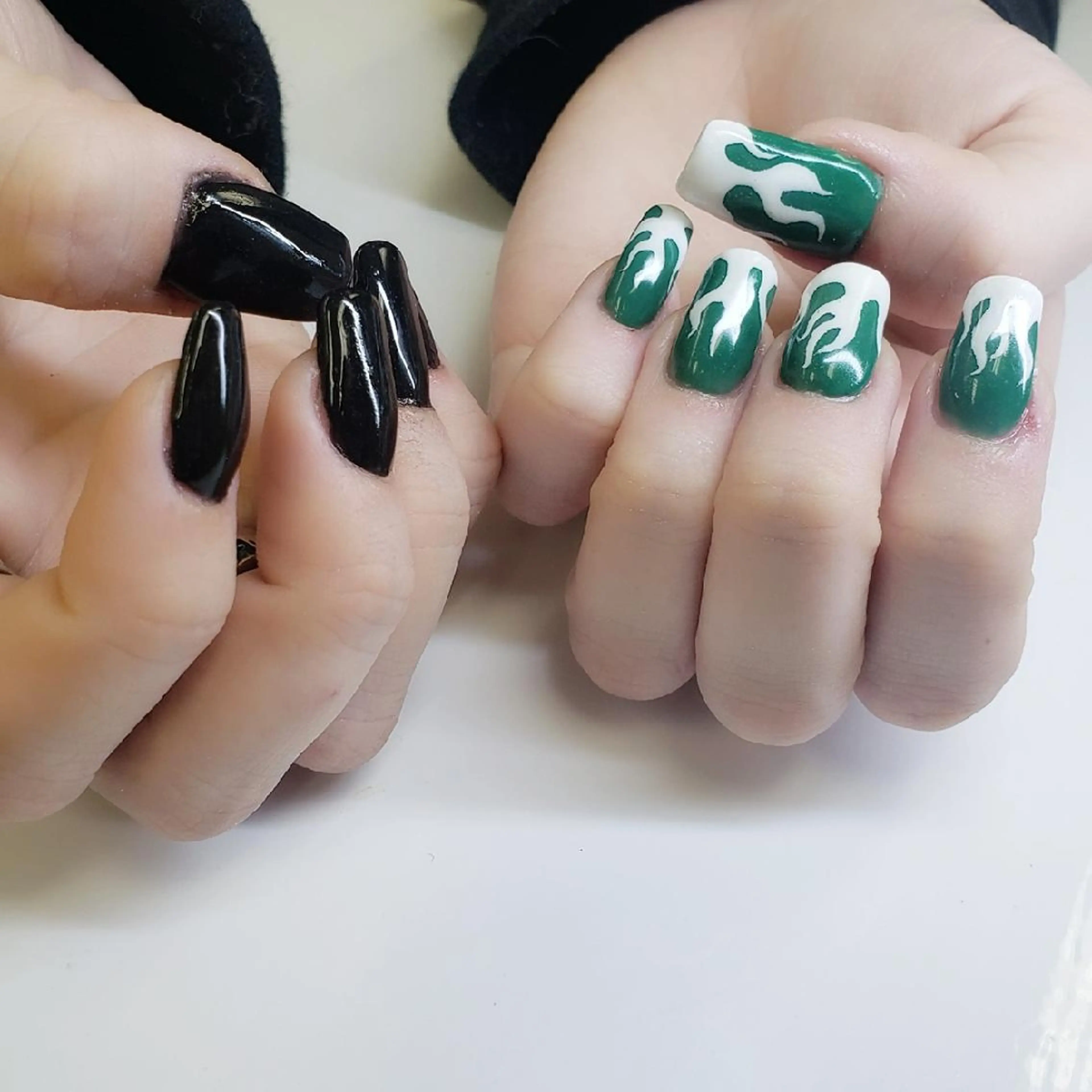 ネイル ハンドネイル クロキ 。のネイルデザイン