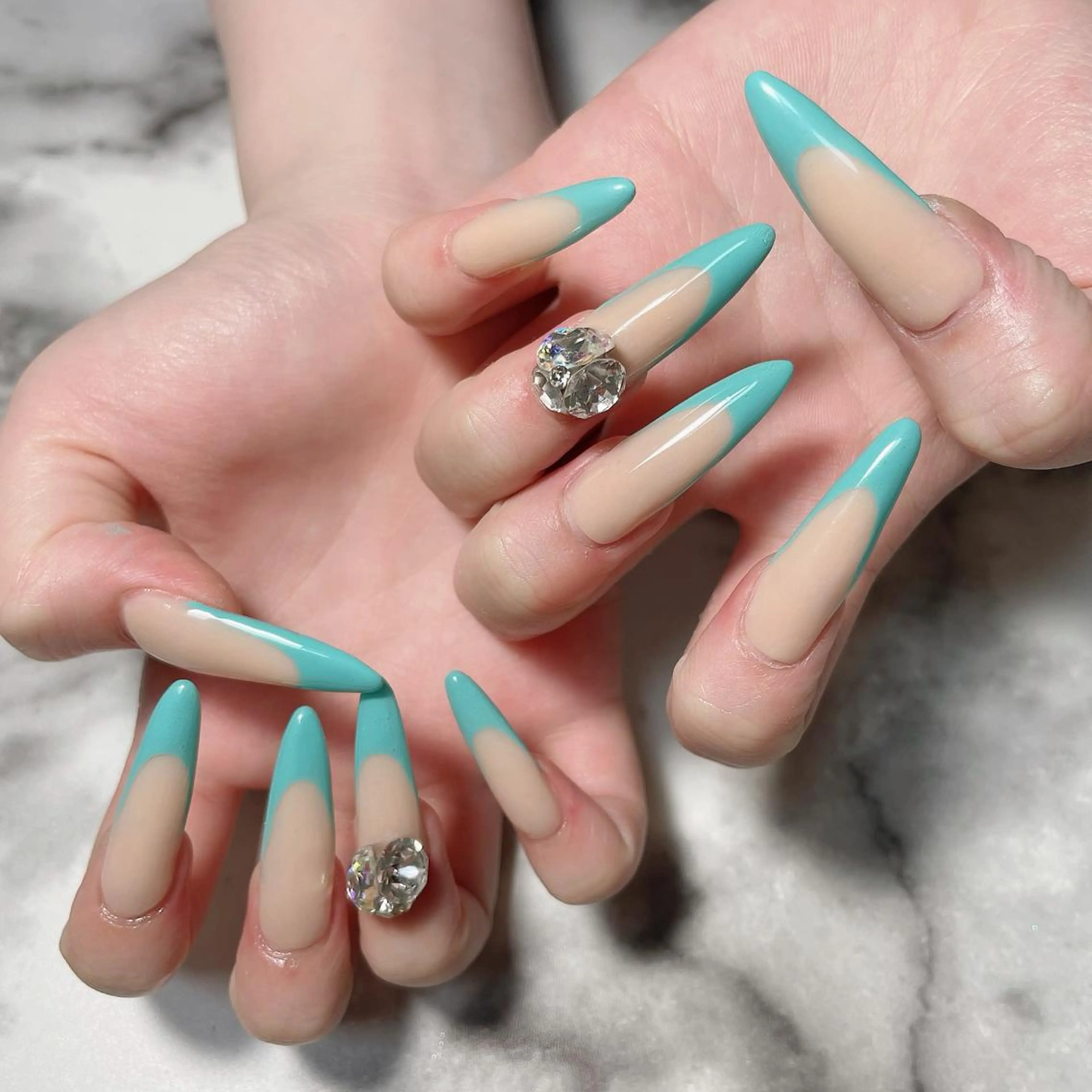 ネイル フレンチネイル ハンドネイル Kayo 💅のネイルデザイン