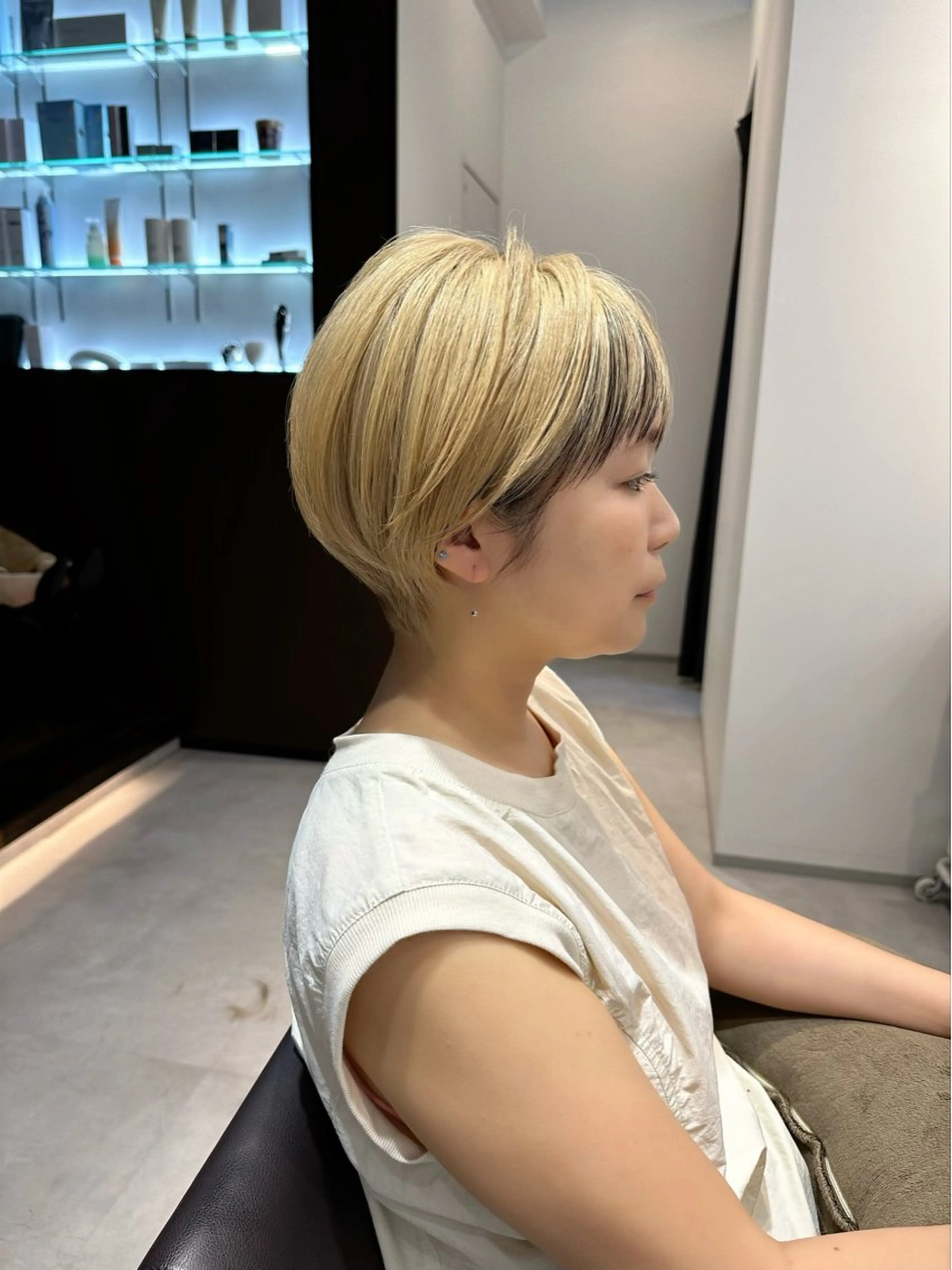 ショート ショートヘア 小顔カット 高橋 昭雄のヘアスタイル