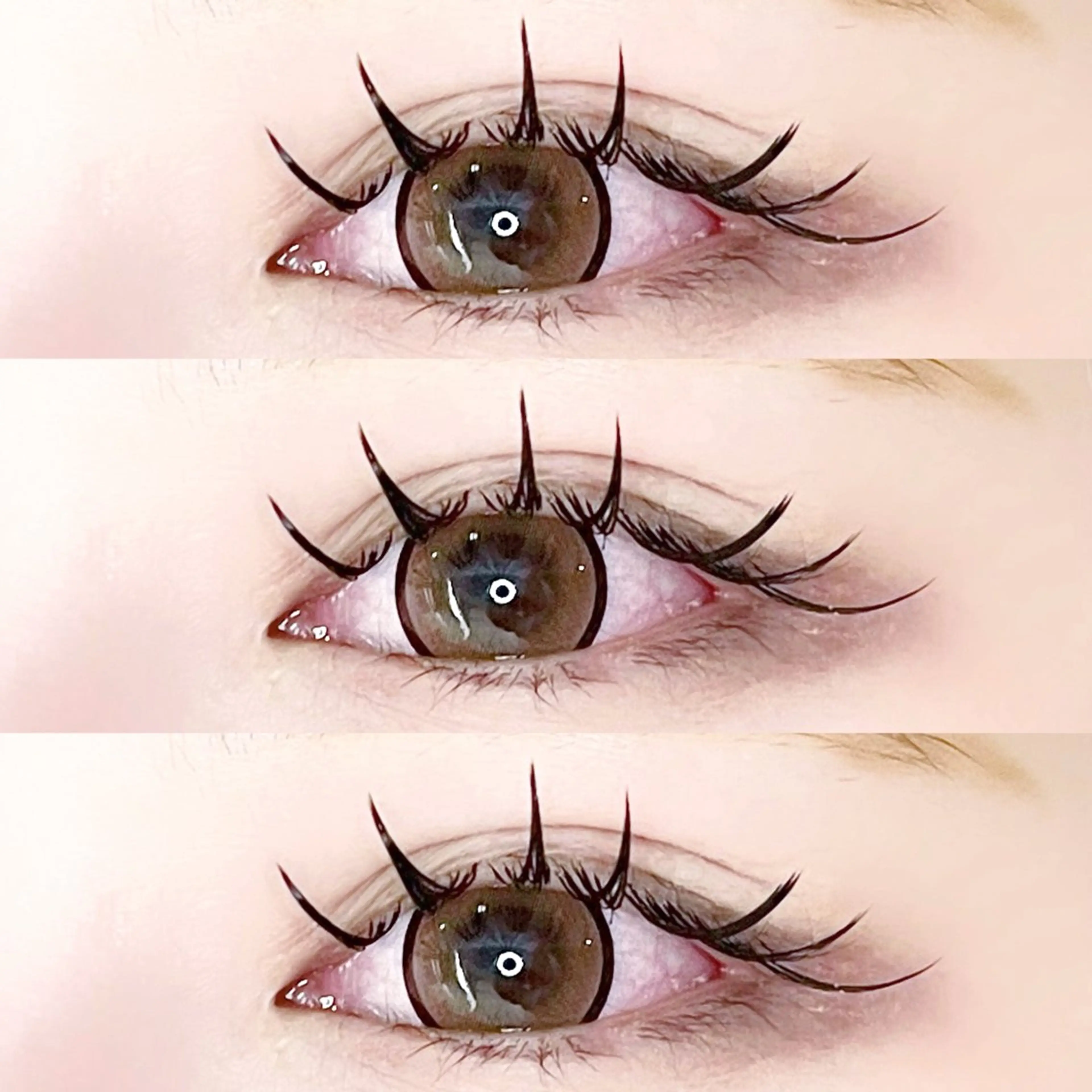 マツエク・マツパ フラットラッシュ マツエク ゆいな 💖のマツエク・マツパデザイン