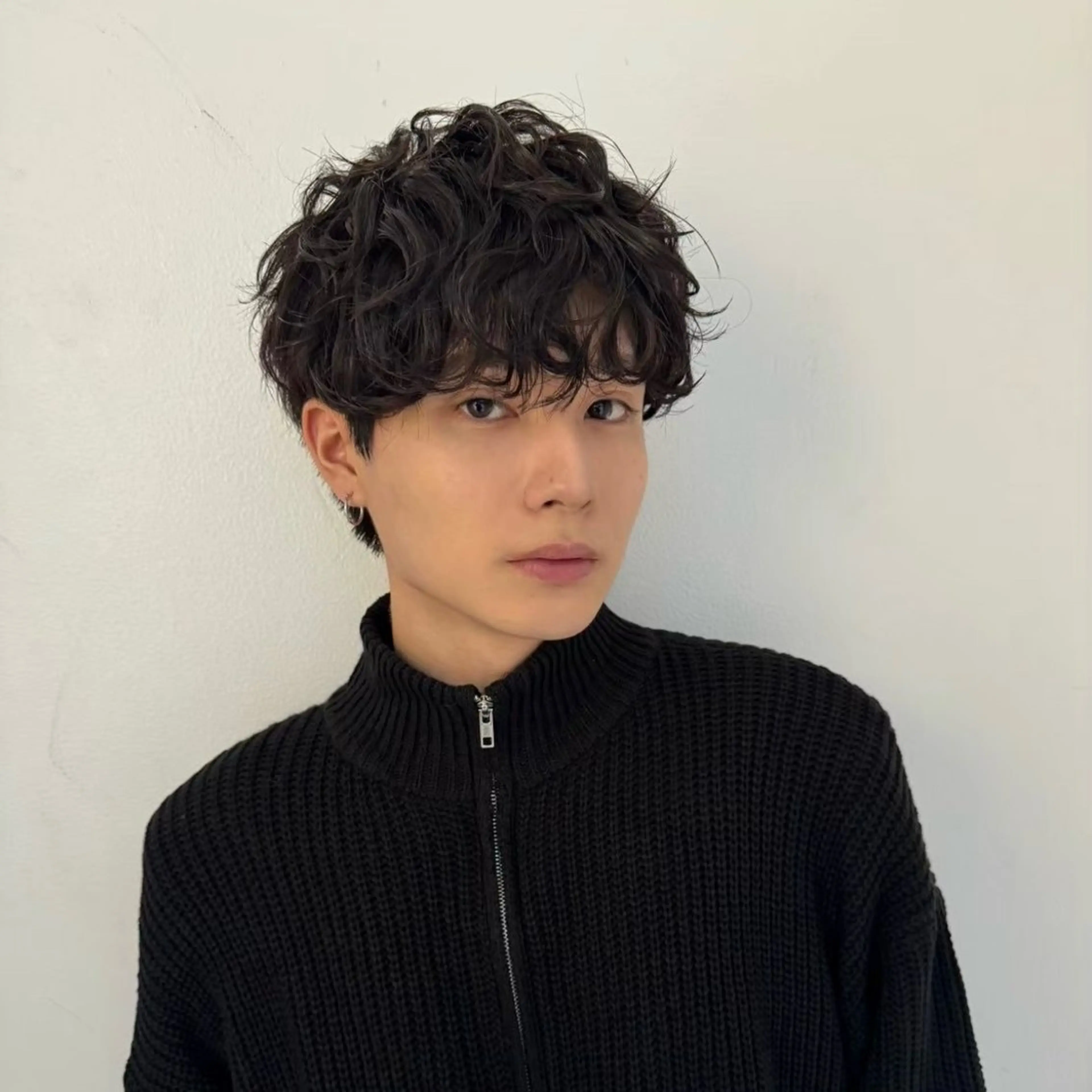 ショート ダン/メンズ/ 顔周り×透明感カラーのヘアスタイル