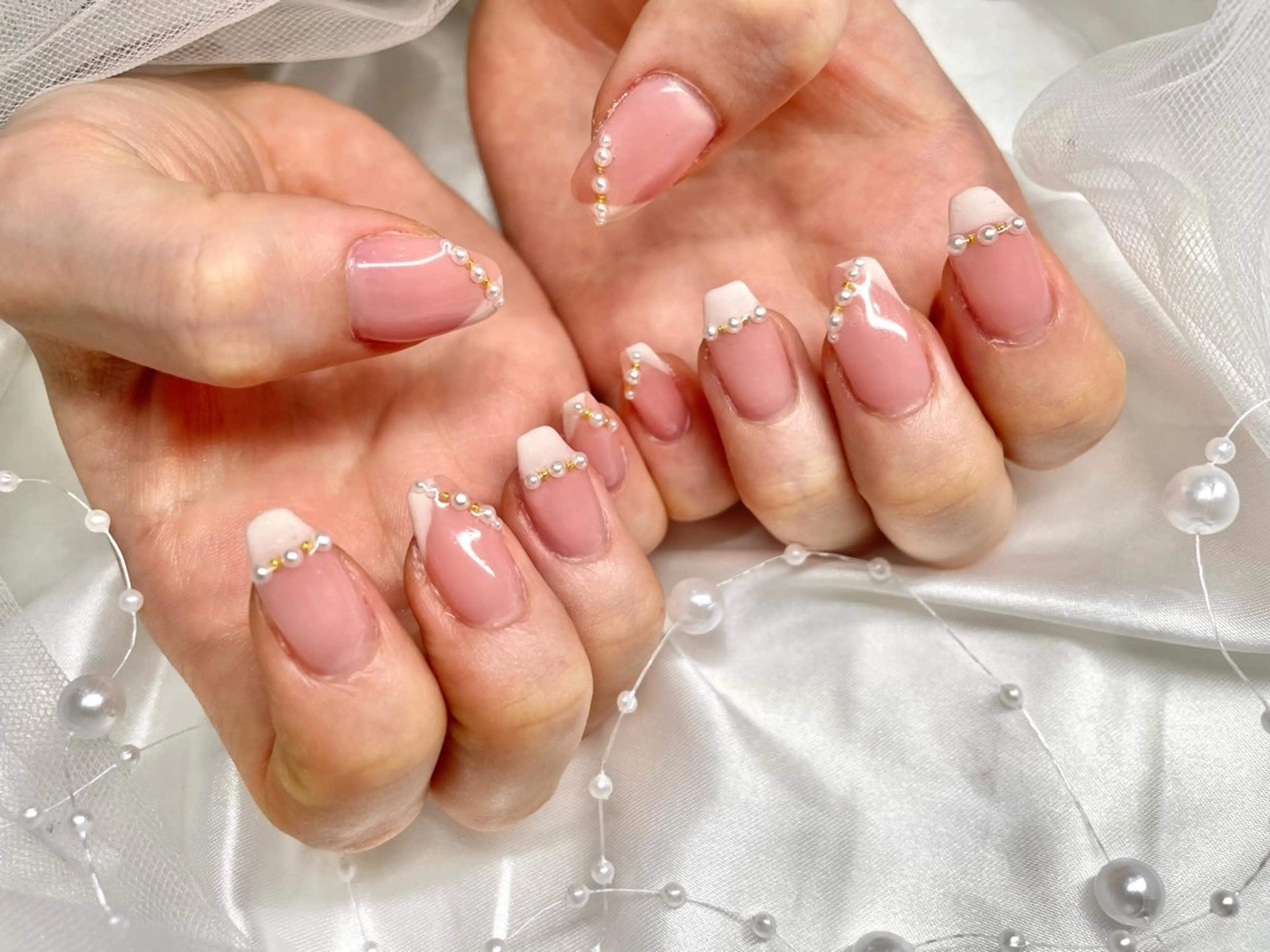 ネイル ハンドネイル ゆりか ジョアアンジェ福島のネイルデザイン