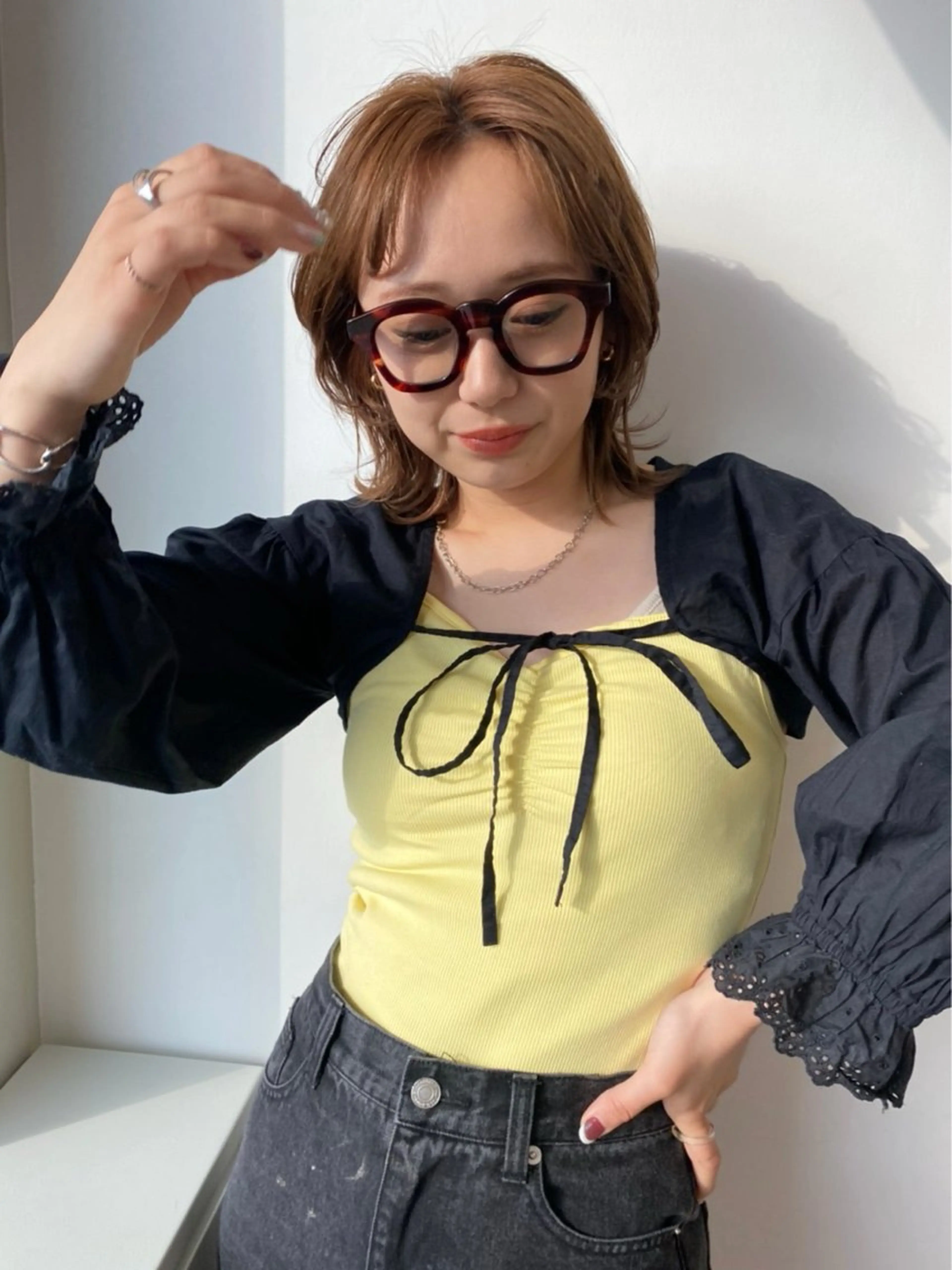 ショート カラー カラーモデル募集/ あやね☁໒꒱·ﾟのヘアスタイル