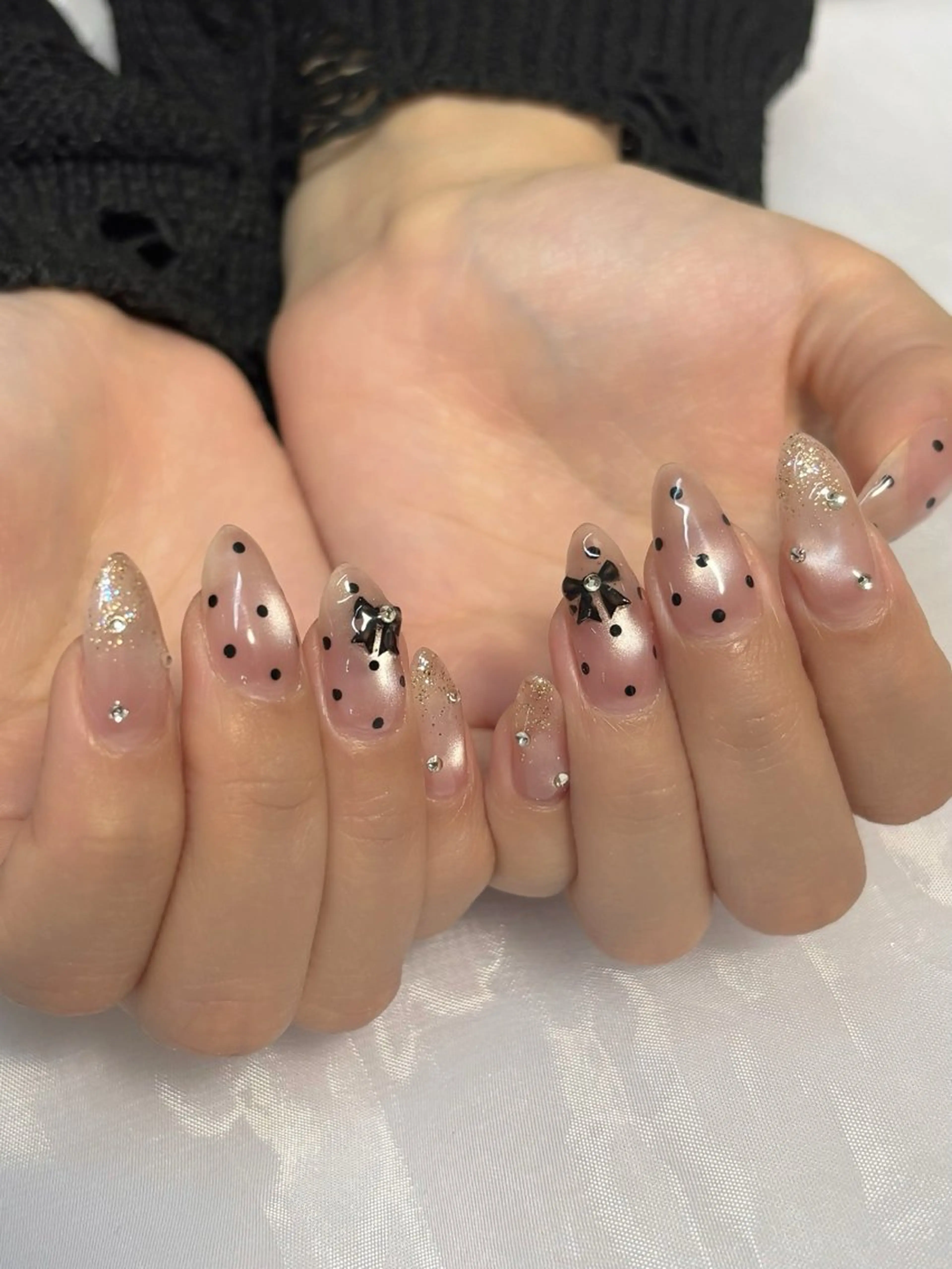 ネイル BLACKVELV ET(YUME)のネイルデザイン