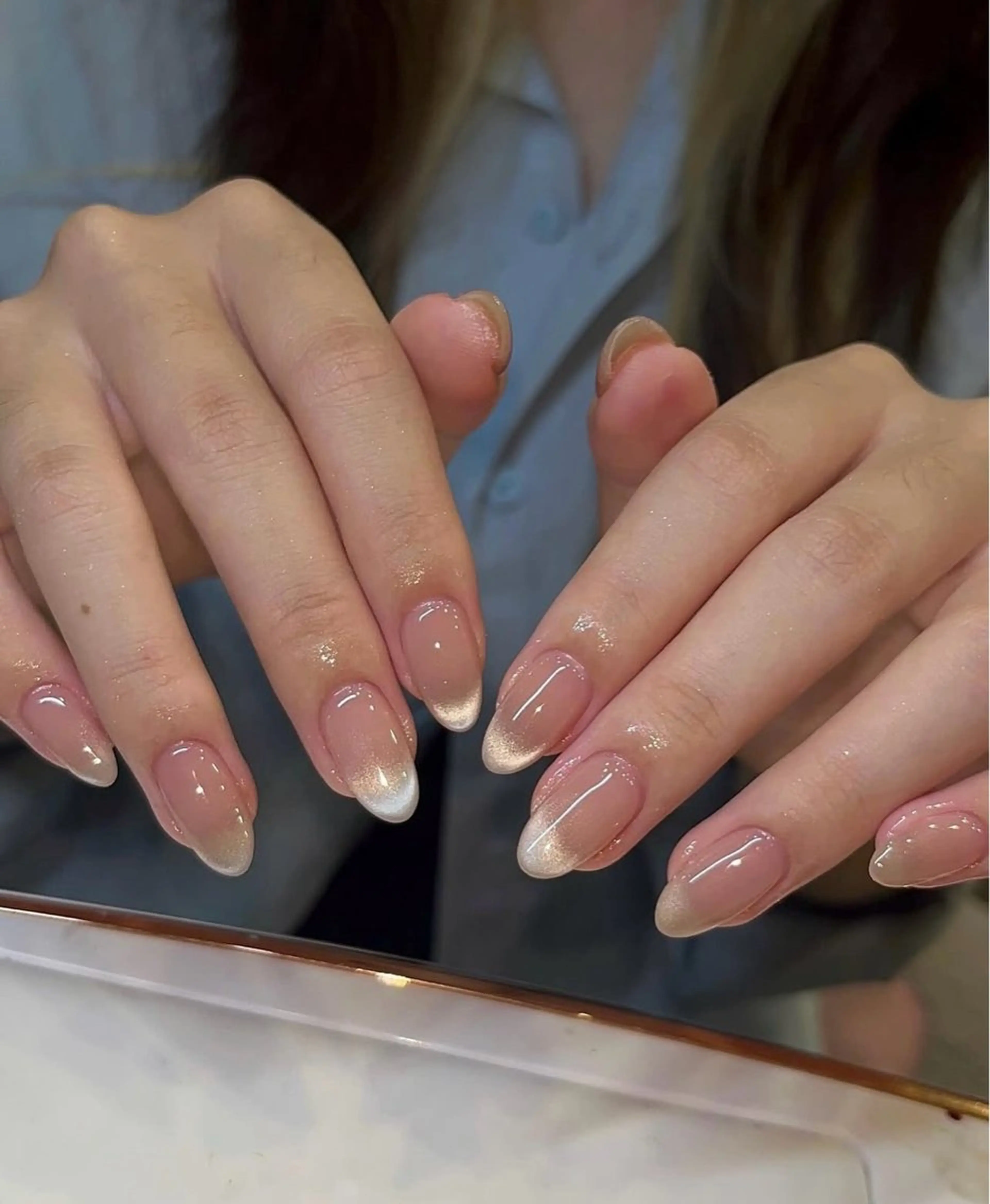 ネイル マグネットネイル ハンドネイル sora ❄️のネイルデザイン