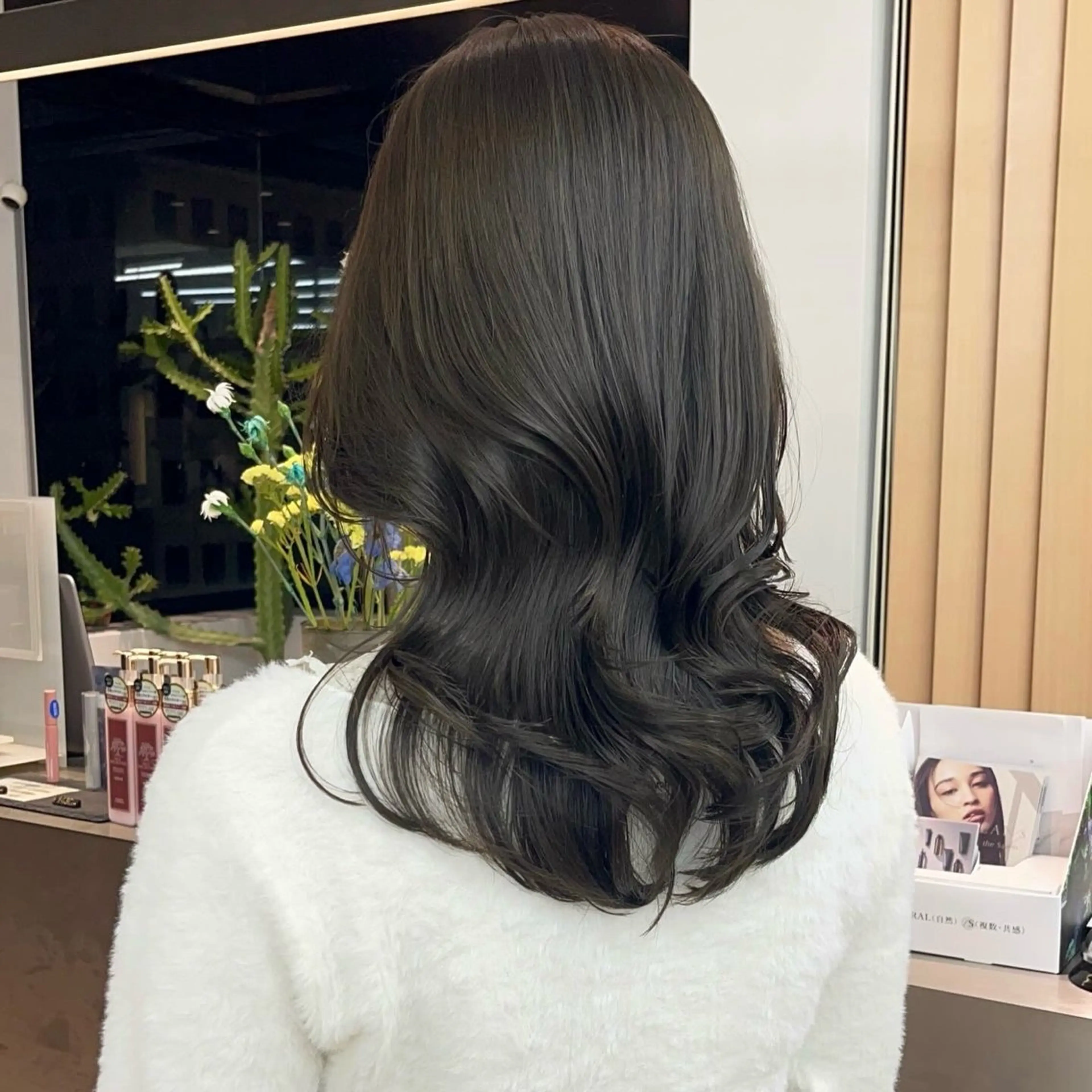 ロング カラー ベージュカラー 透明感カラー オリーブベージュ 透明感カラー💖/ 髪質改善/arisaのヘアスタイル