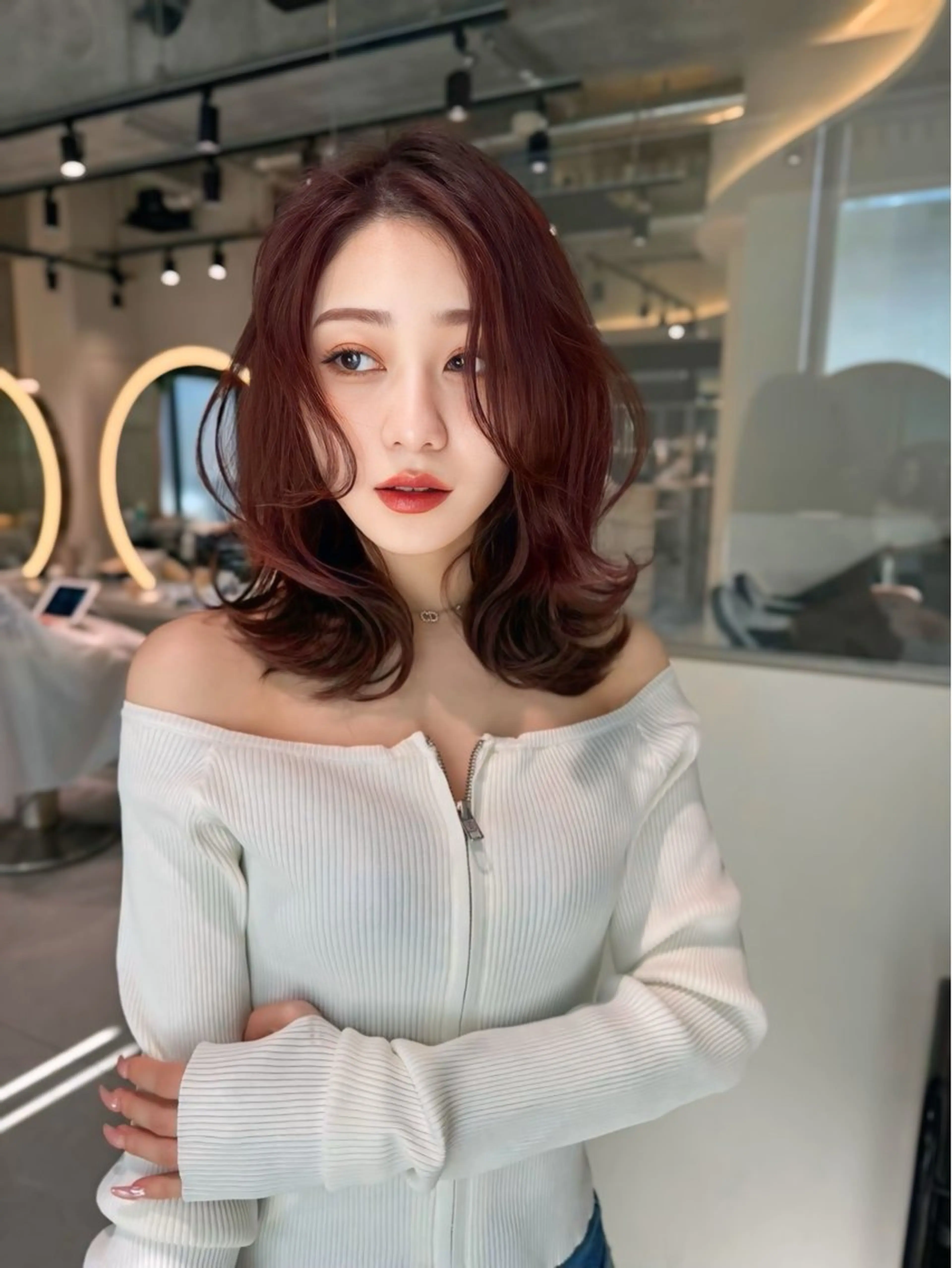 カラー 竹下 柊也のヘアスタイル