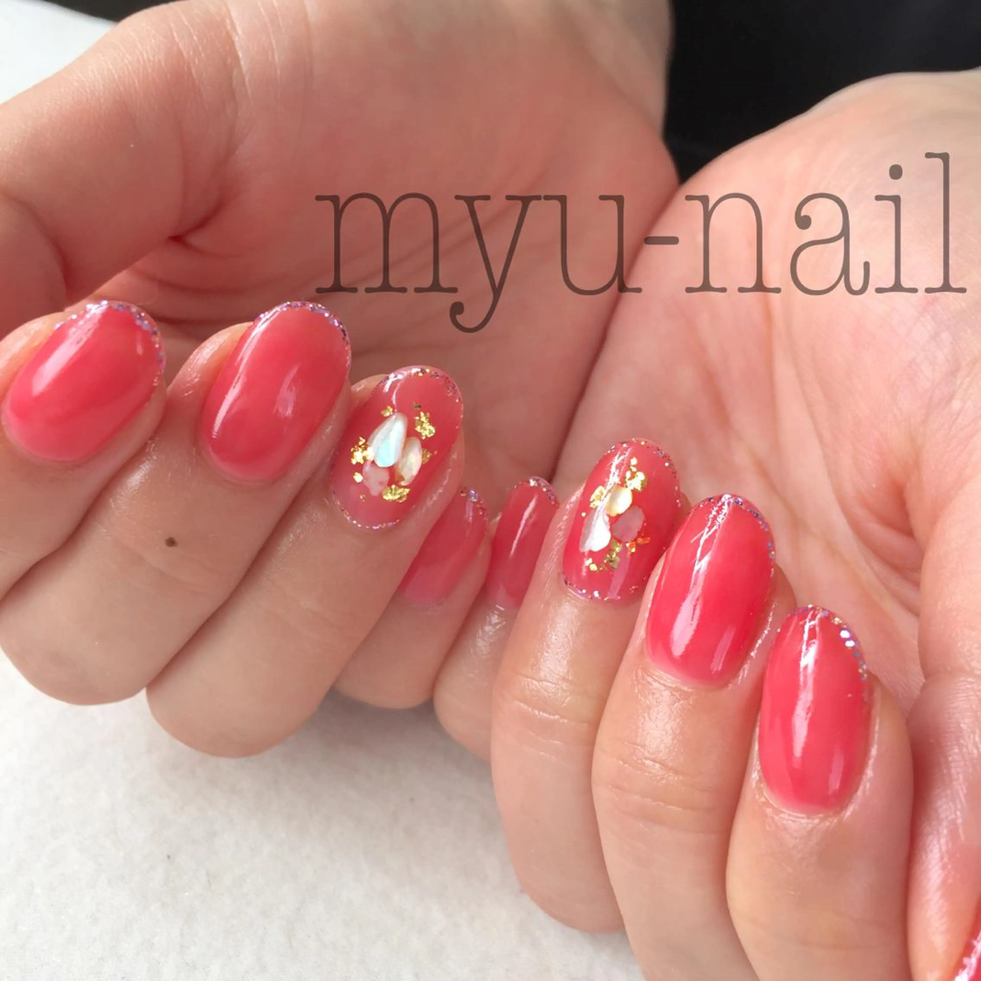 ネイル ハンドネイル ホームサロン myu-nailのネイルデザイン