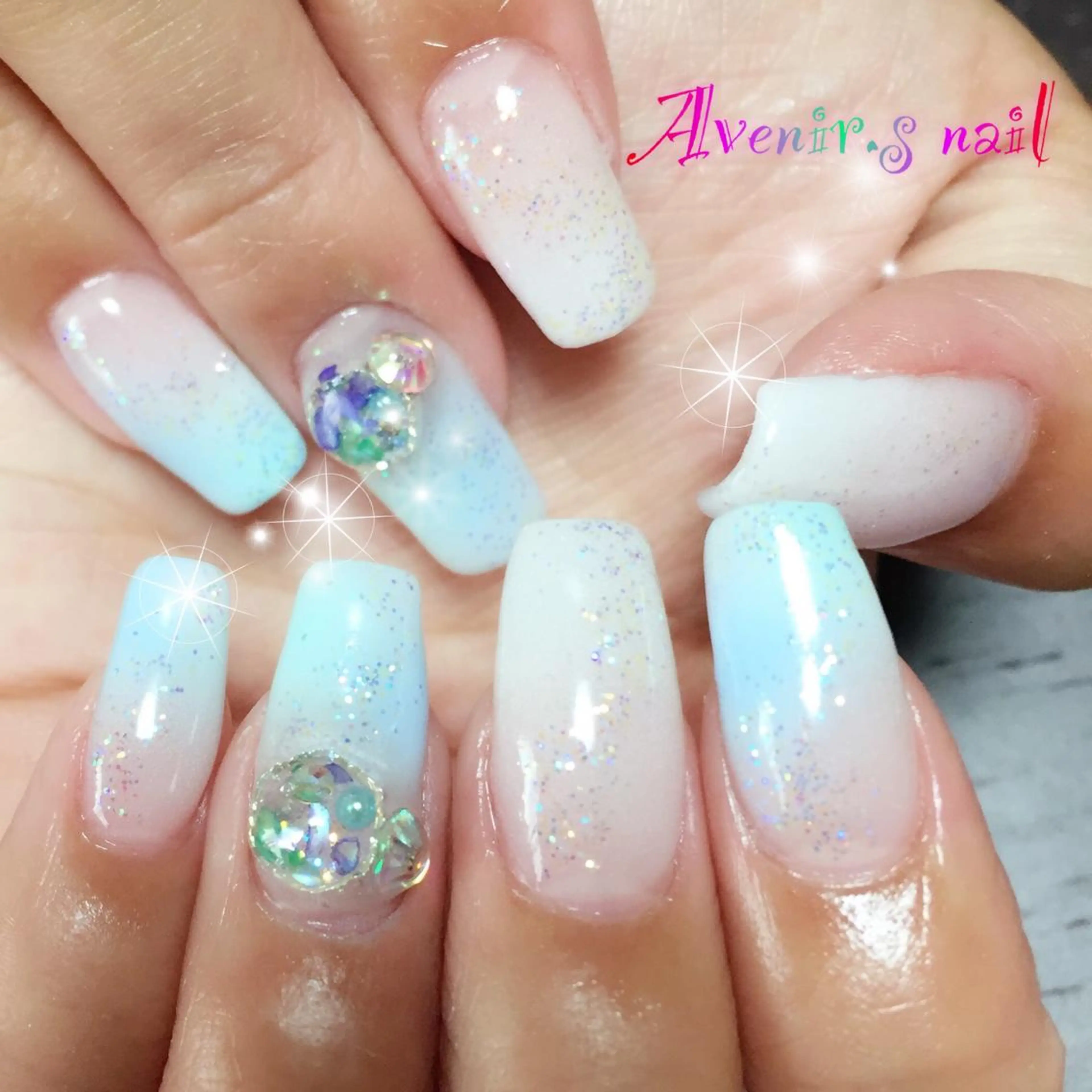 ネイル スカルプネイル Home Salon Avenir.のネイルデザイン