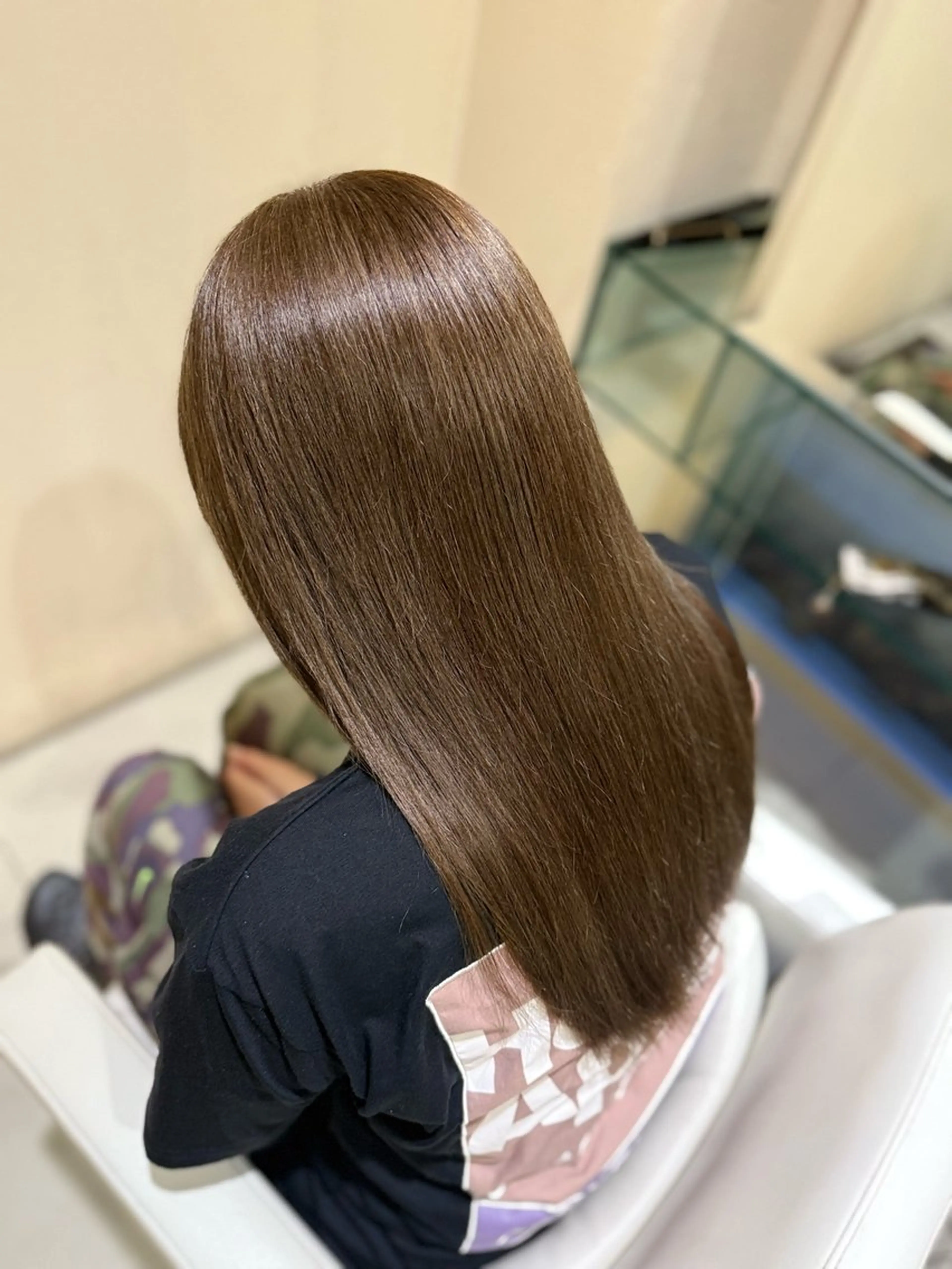 ロング カット ヘアカラー トリートメント 髪質改善特化美容師 🕊️鳥田勇🕊️のヘアスタイル