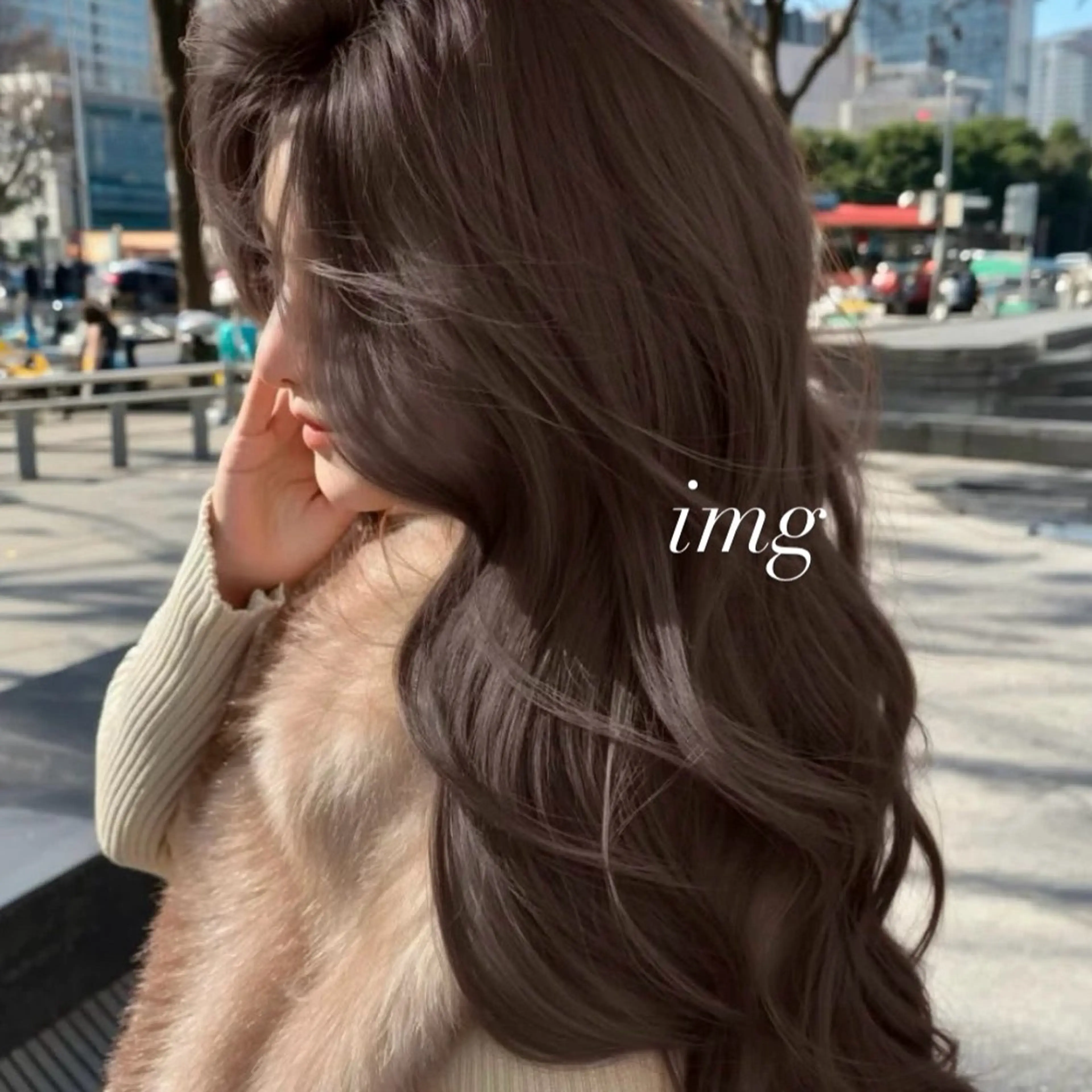 ロング カラー ヘアカラー カラーモデル募集🫧 みさき🫧のヘアスタイル