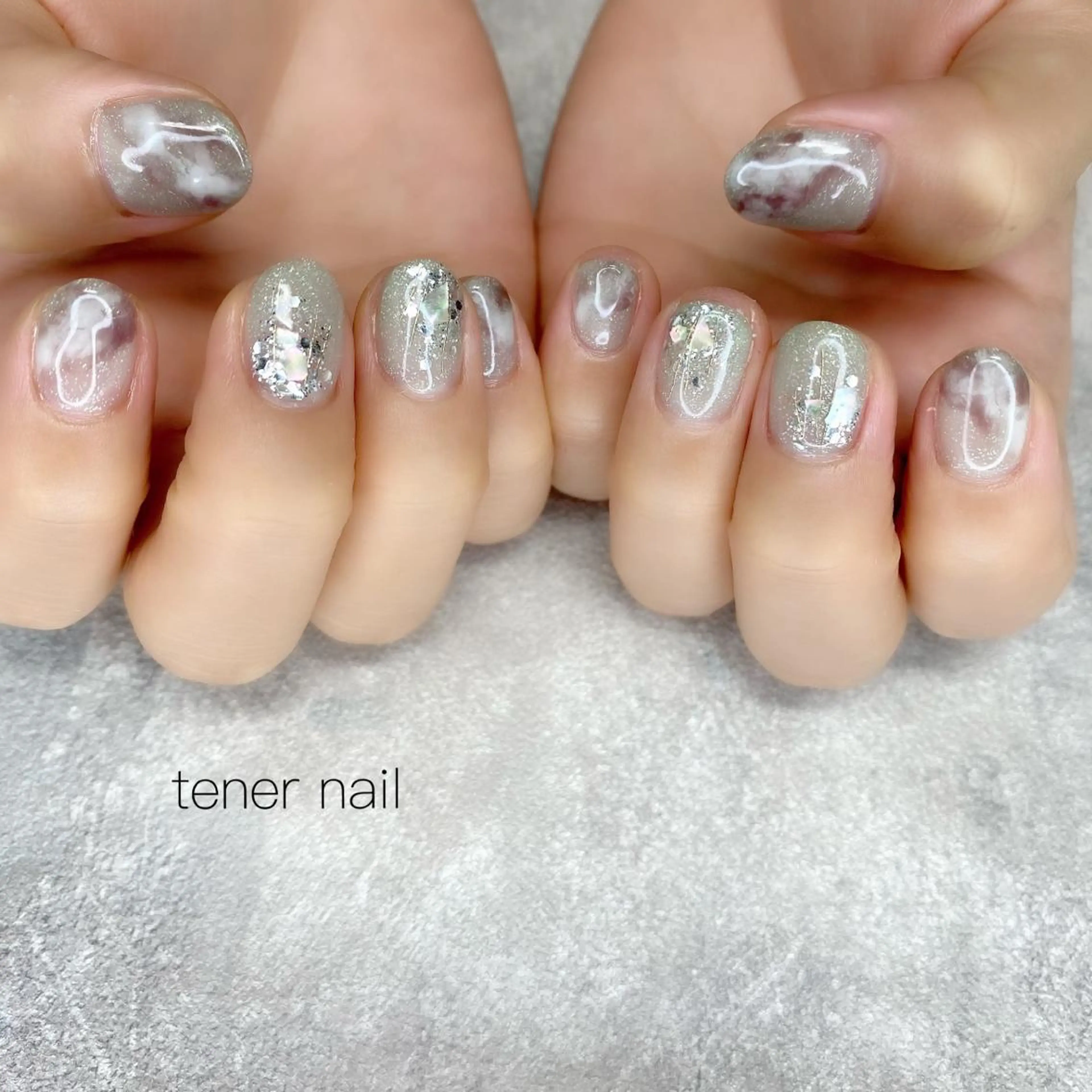 ネイル ニュアンスネイル テネルネイル tener nailのネイルデザイン