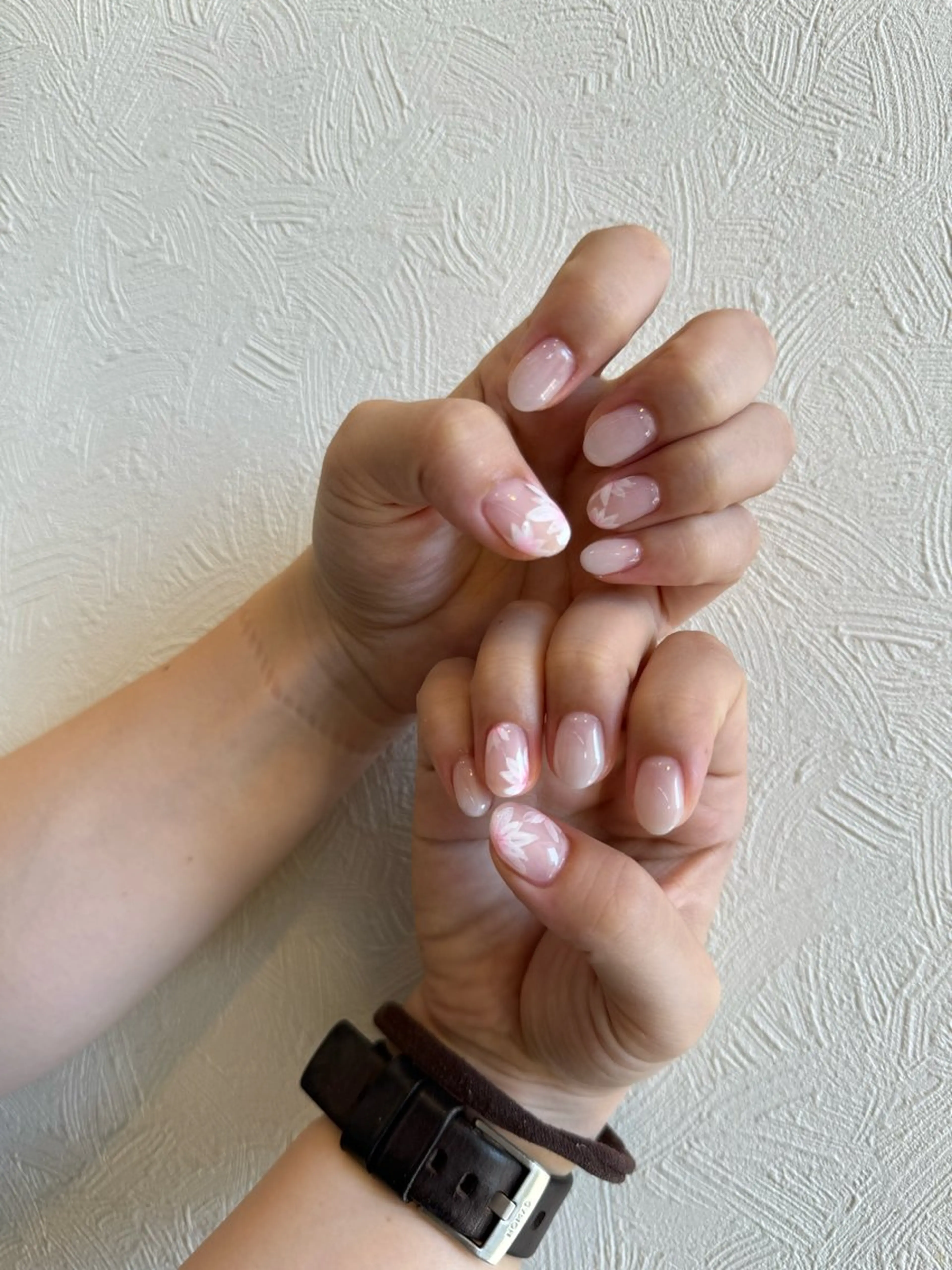ネイル フレンチネイル 韓国ネイル マグネットネイル メンズネイル ニュアンスネイル ハンドネイル GRANDE大須 Cecil💜のネイルデザイン
