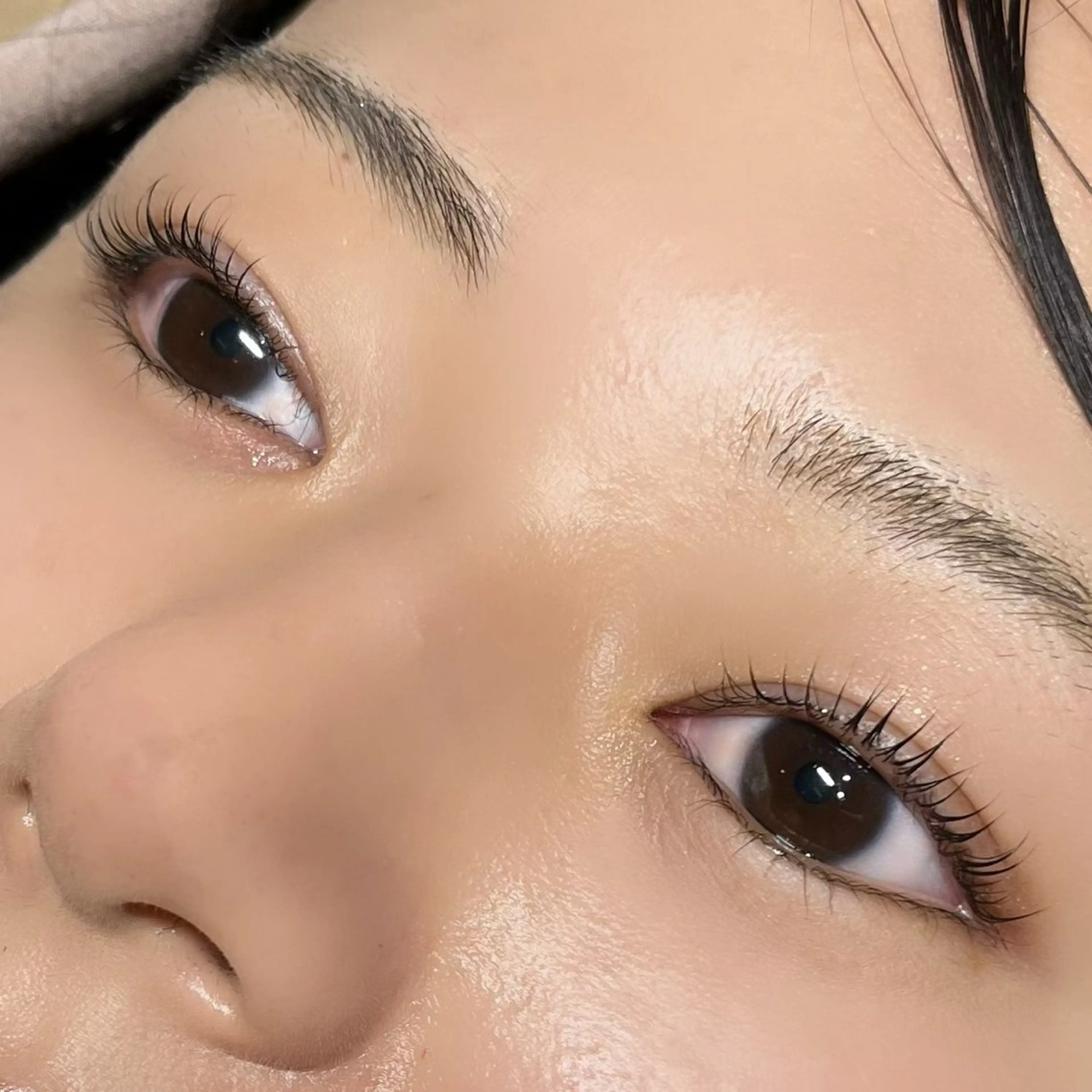 マツエク・マツパ 一重×まつ毛パーマ trico心斎橋 ナツミのヘアスタイル