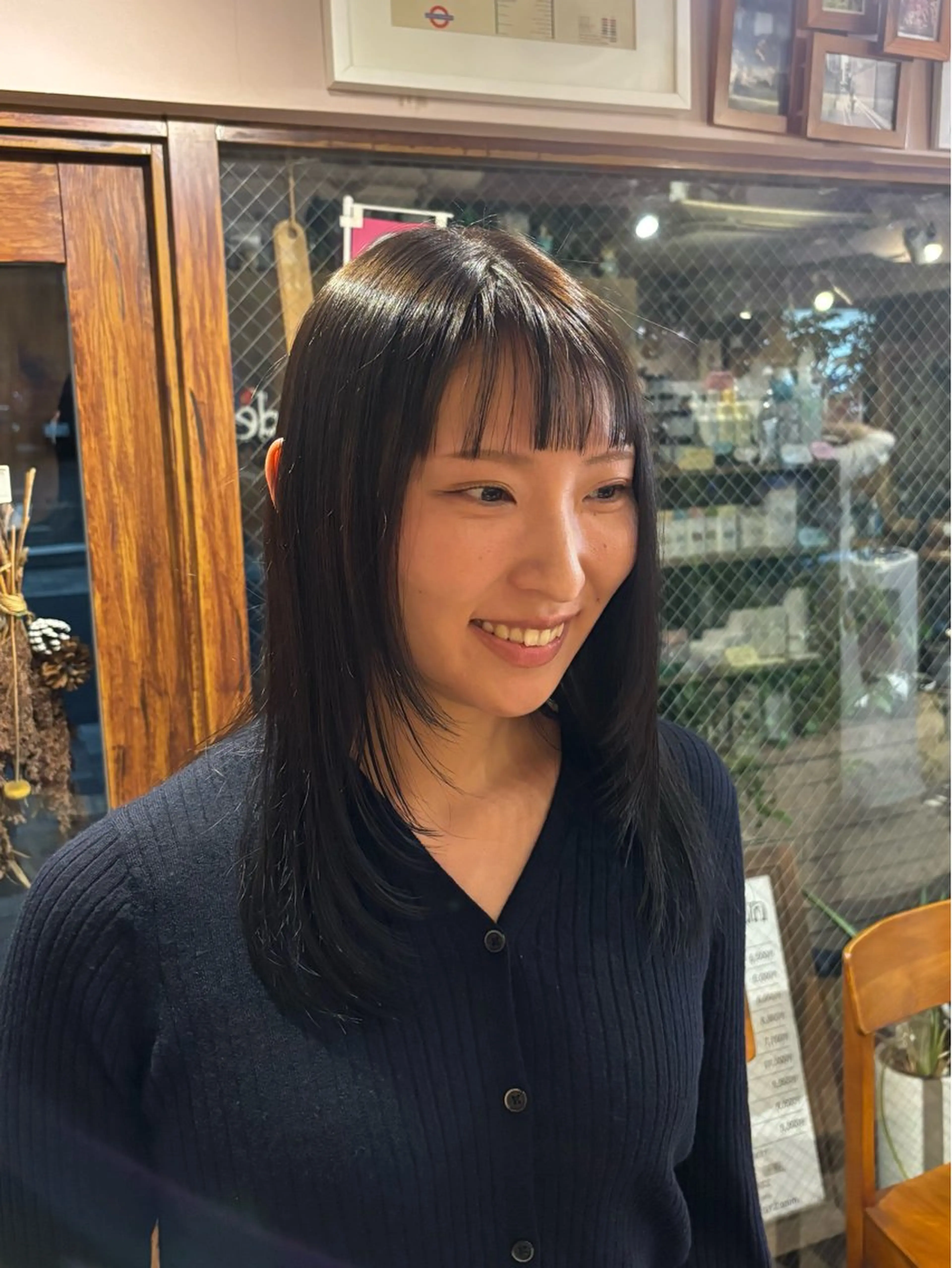 セミロング 多幸感×儚さ /代々木公園/リサのヘアスタイル