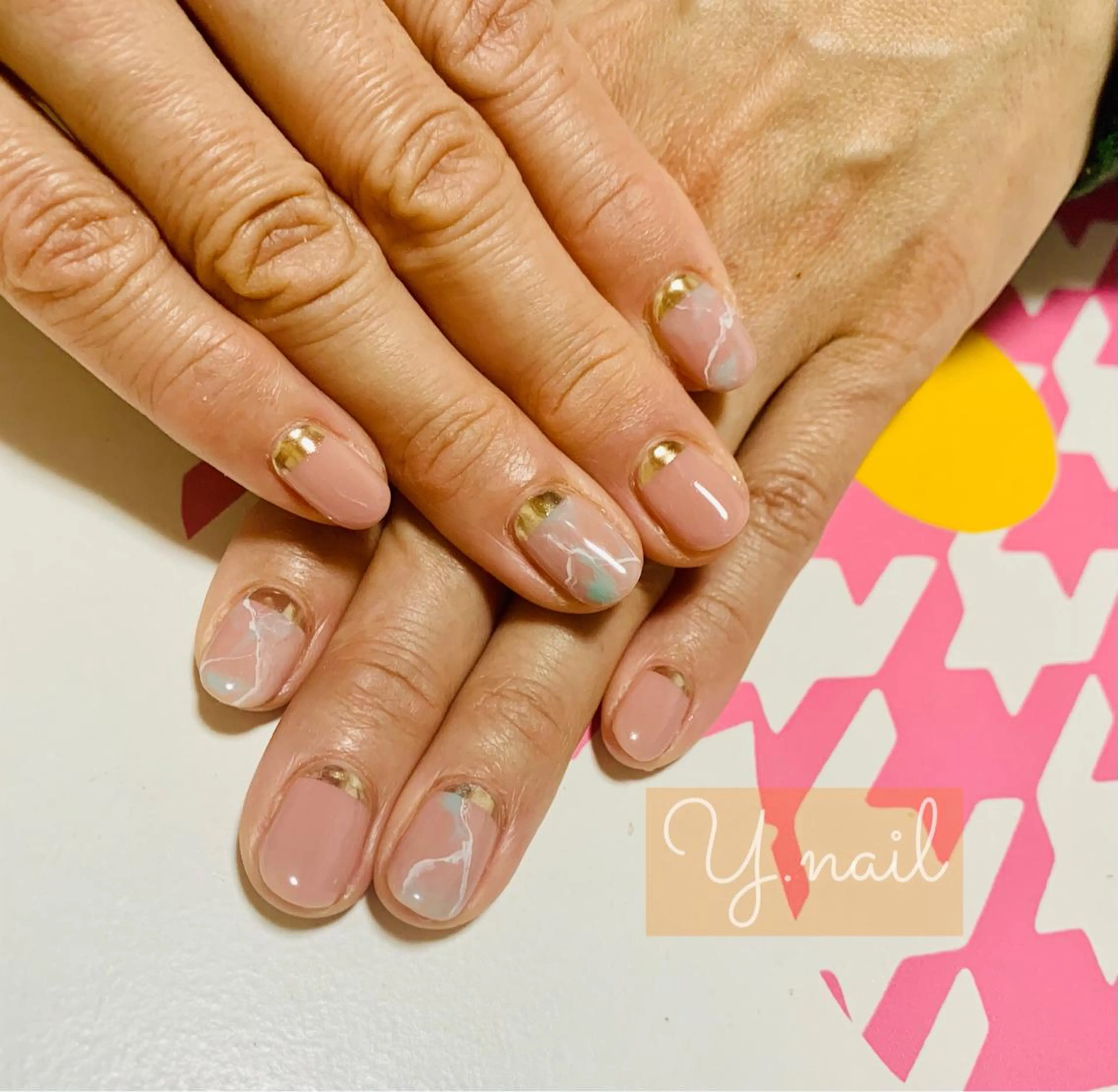 ネイル ミラーネイル Feliz 楽しいネイルサロンのネイルデザイン