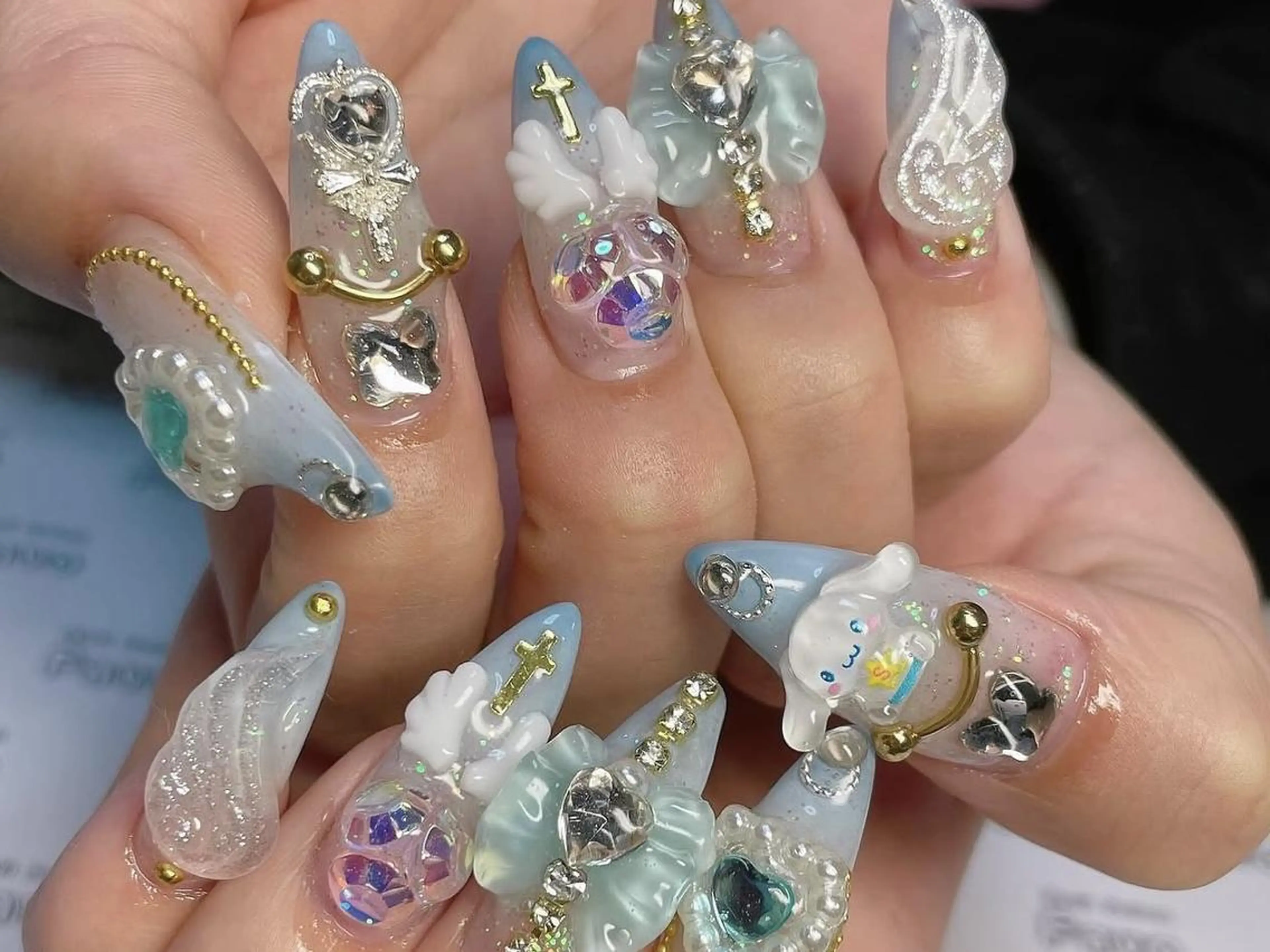 メンズ ネイル Bloom kabukiのネイルデザイン