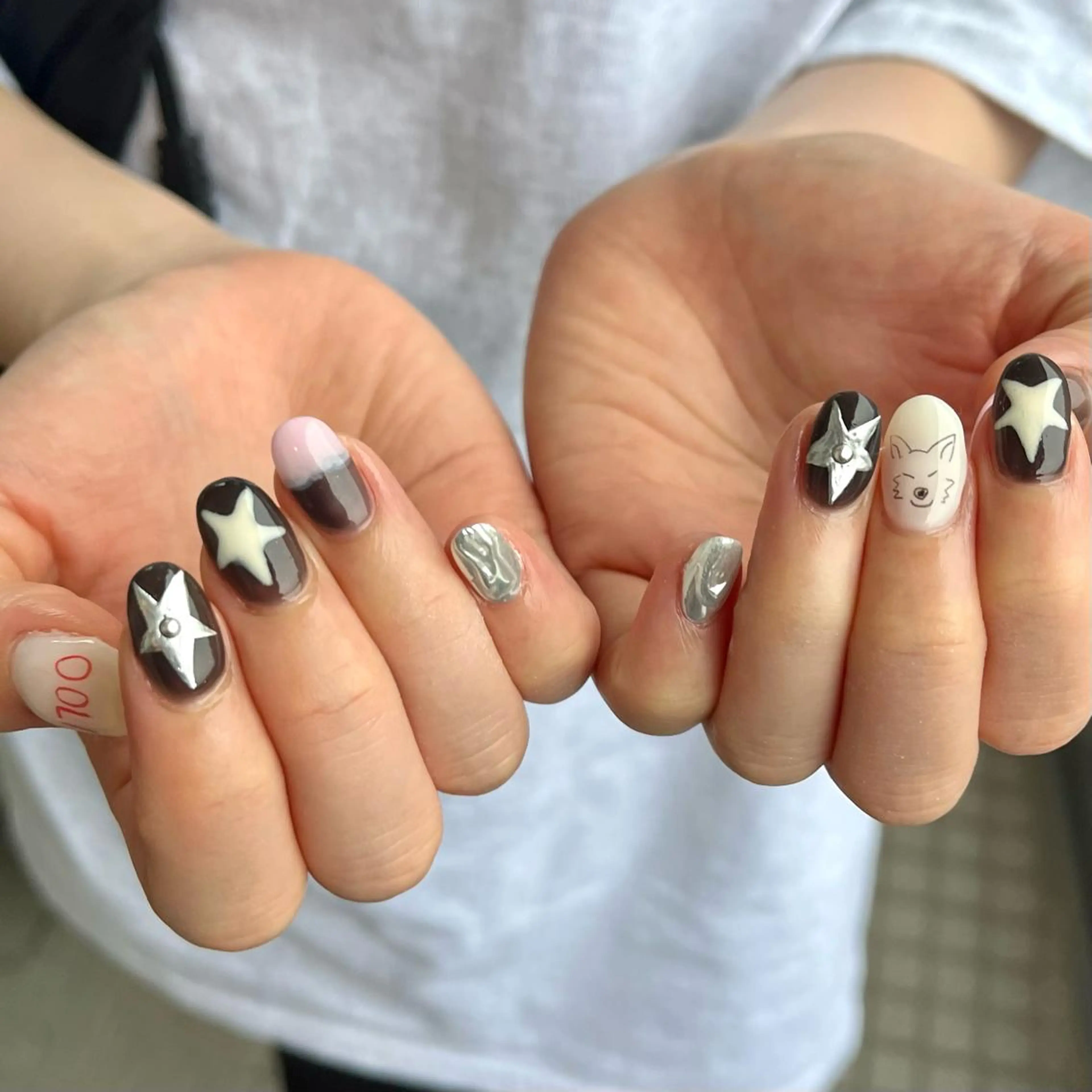 ネイル 🤎Two ERI🤎のネイルデザイン