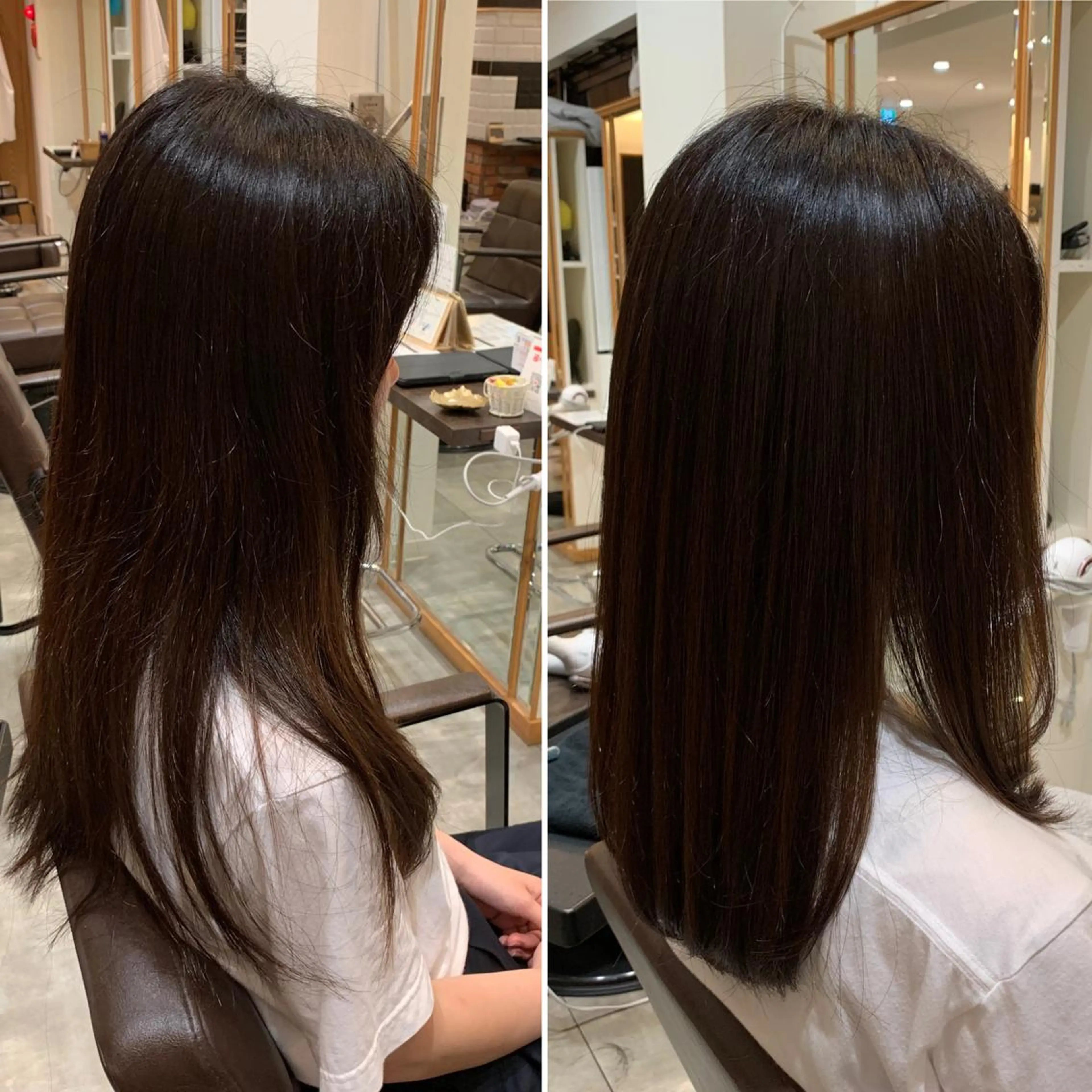 ロング 中村 研介のヘアスタイル