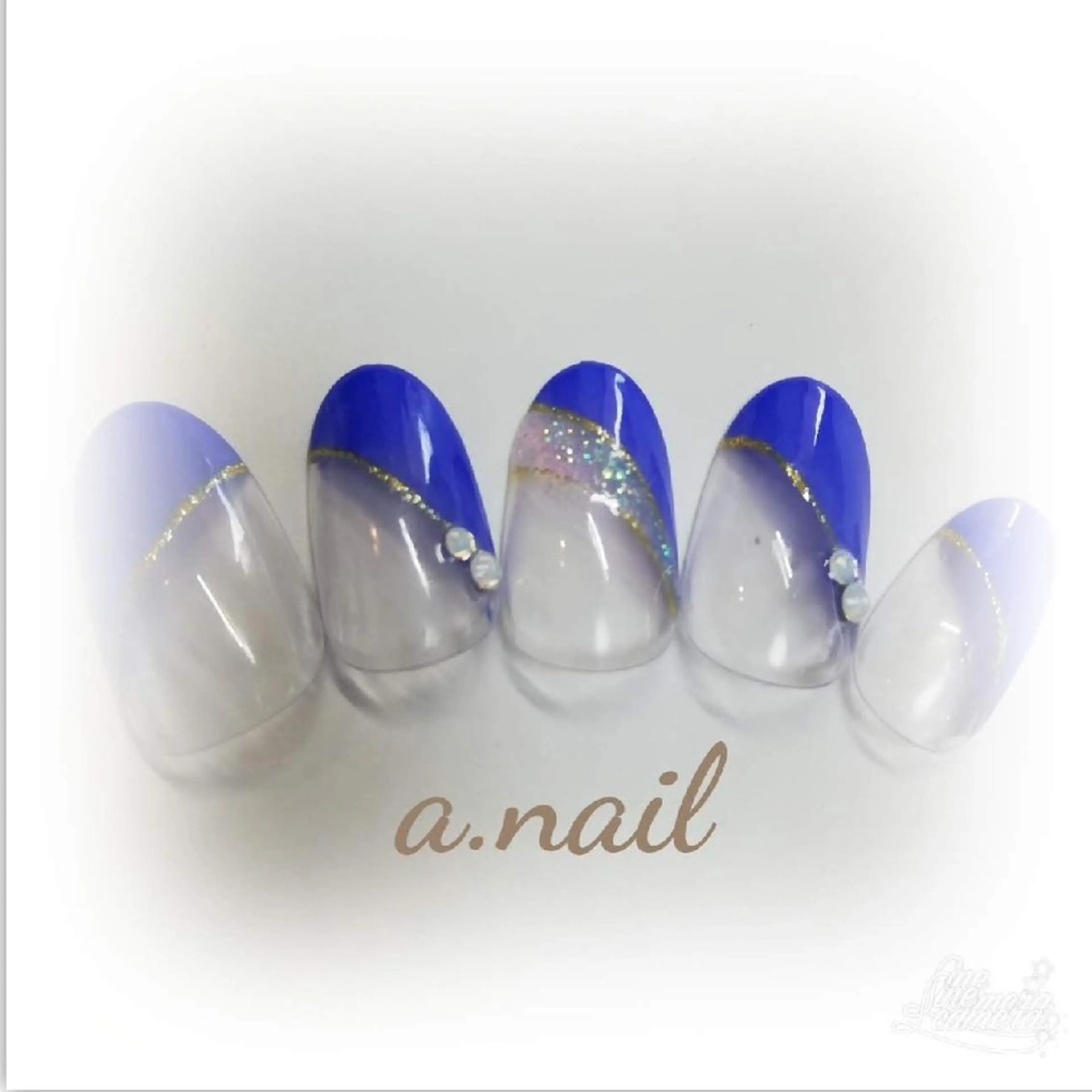 ネイル フレンチネイル 大理石ネイル(マーブル) ストーンネイル ネイルサロン エーネイルのネイルデザイン