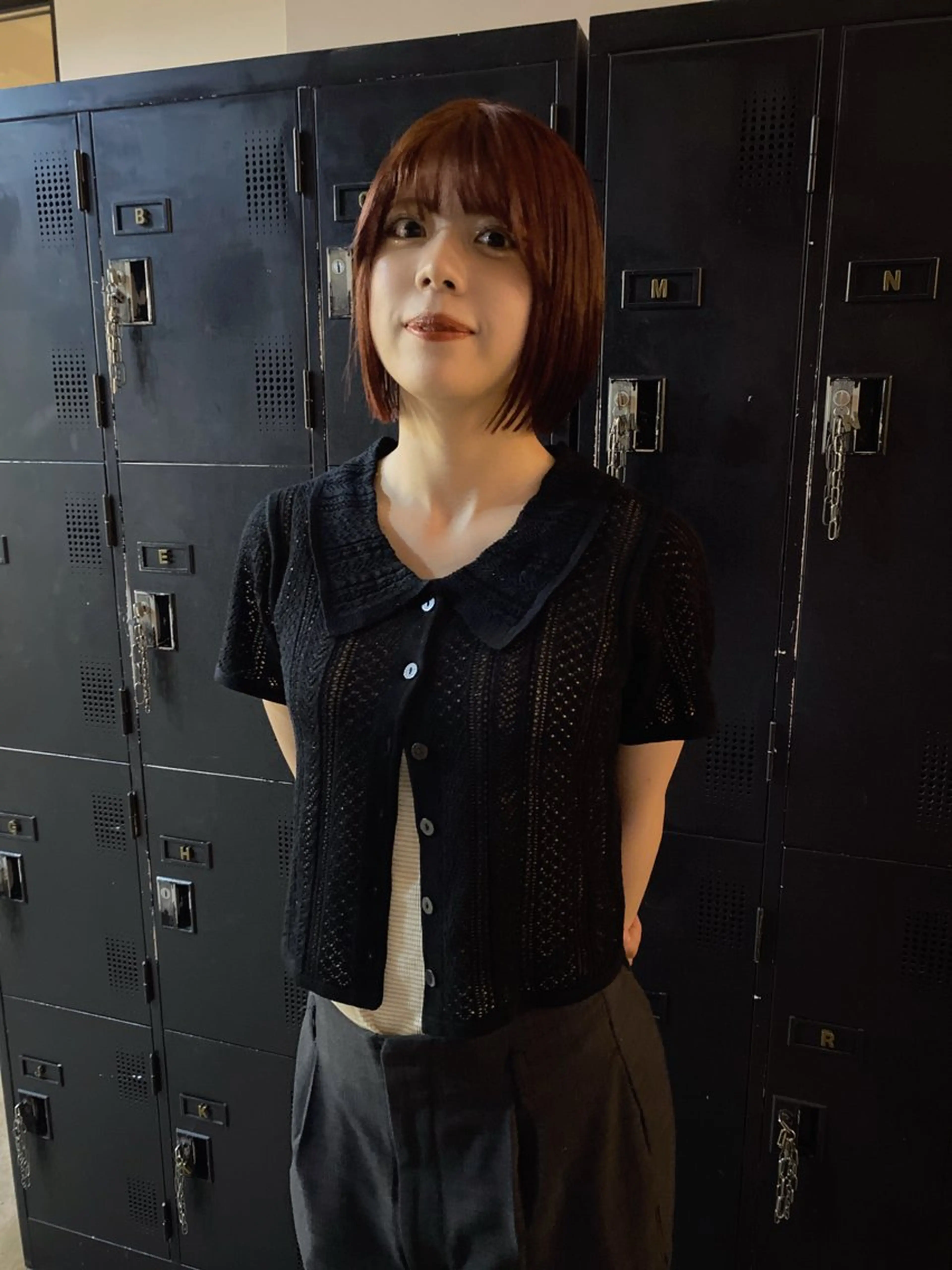 ショート カラー ボブ カット ヘアカラー トリートメント 安藤楓華 fuka andoのヘアスタイル