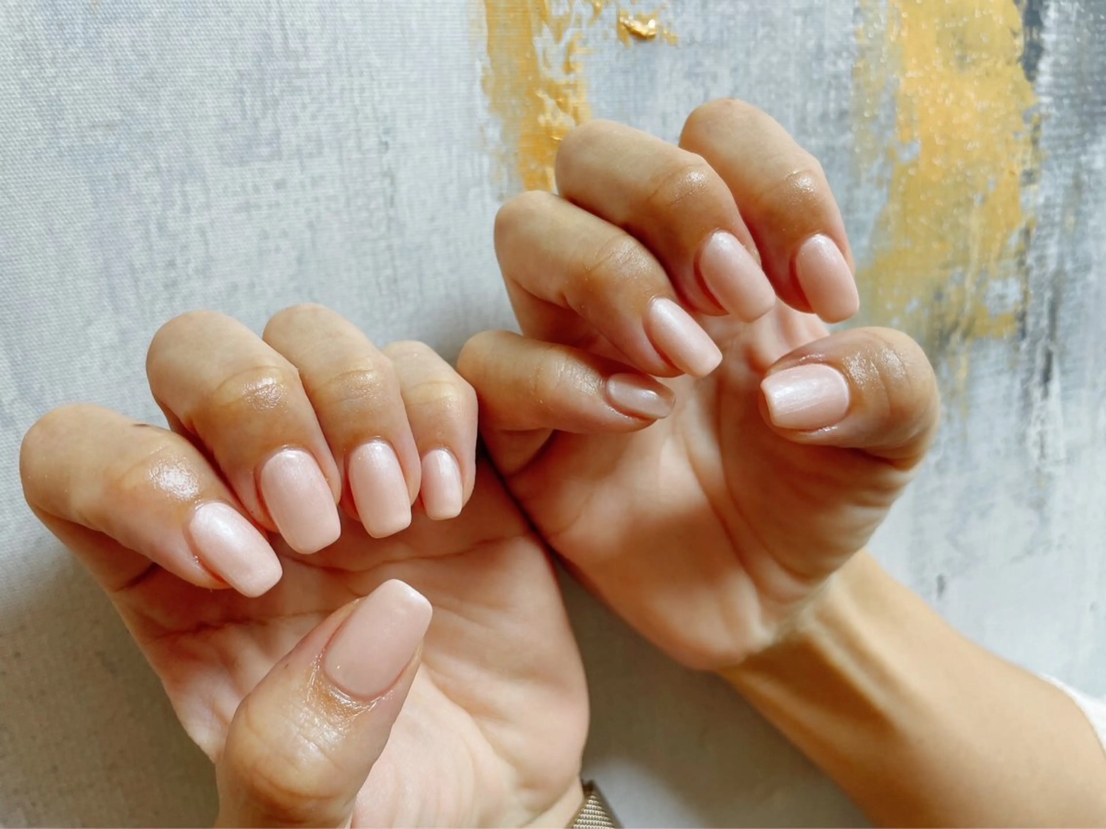 ネイル オーロラネイル フットネイル フレンチネイル ジェルネイル 韓国ネイル ハンドネイル mogunail &blowのネイルデザイン