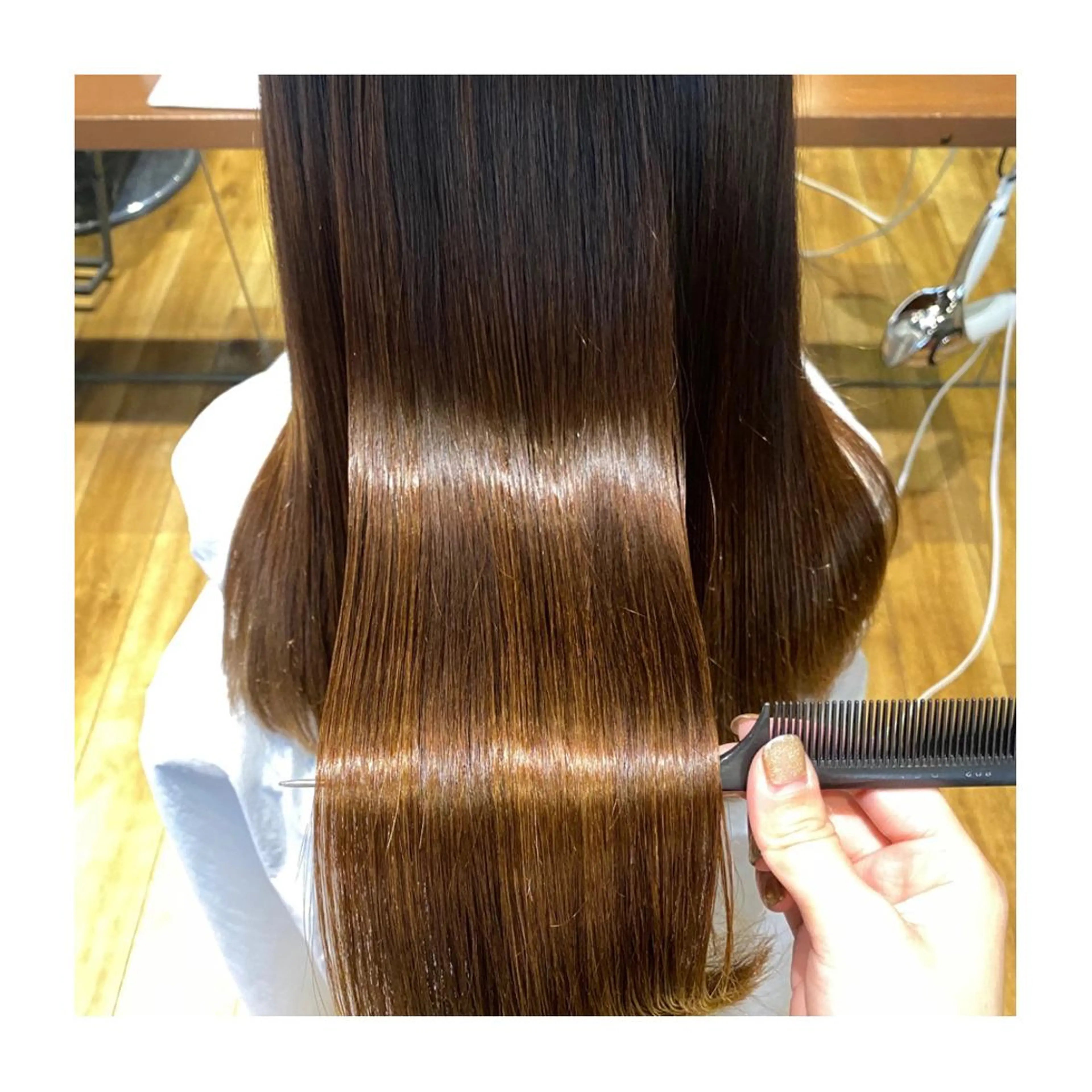 ☑️カット+縮毛矯正🌿📗の写真