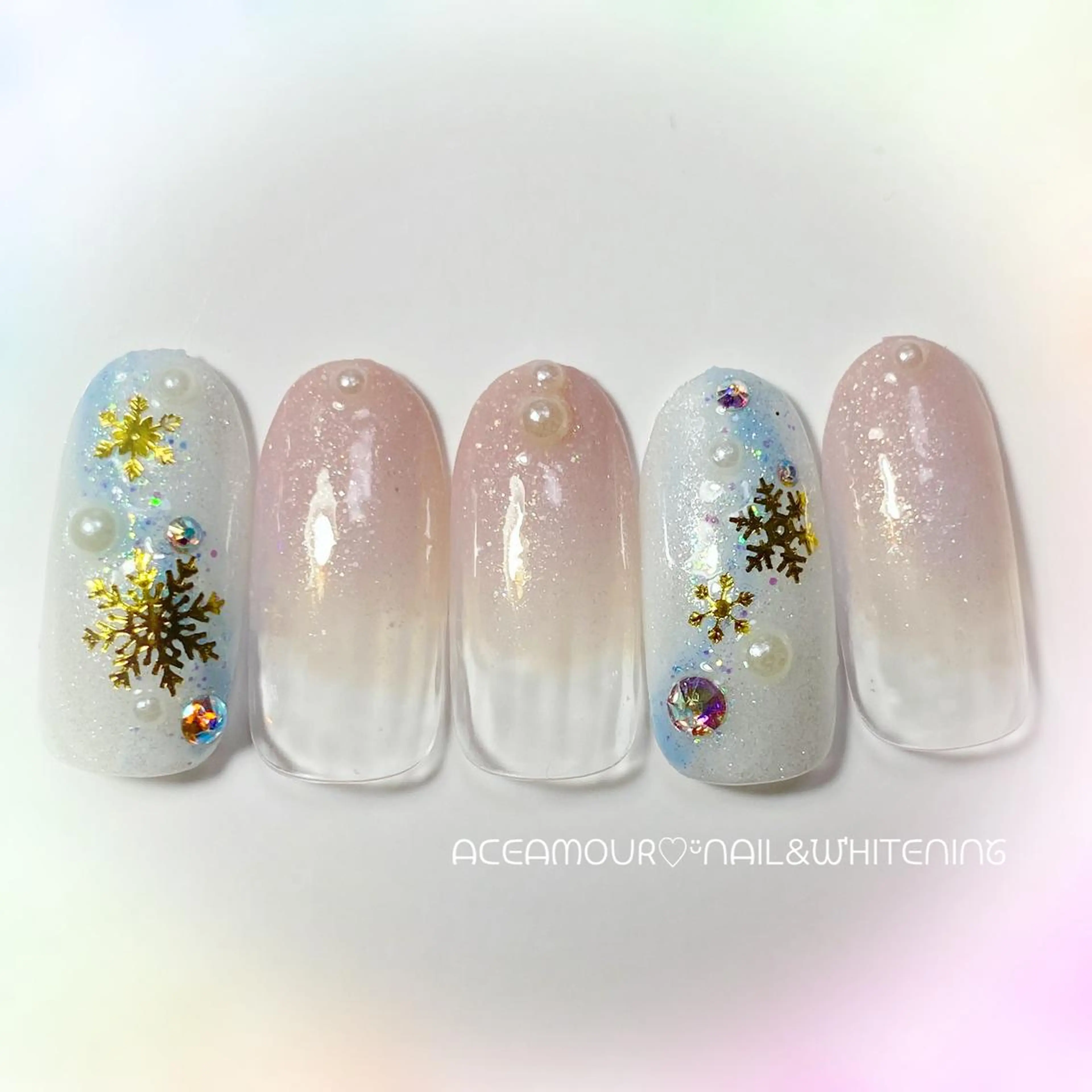 ネイル ネイル/耳つぼ /新ホワイトニングのネイルデザイン