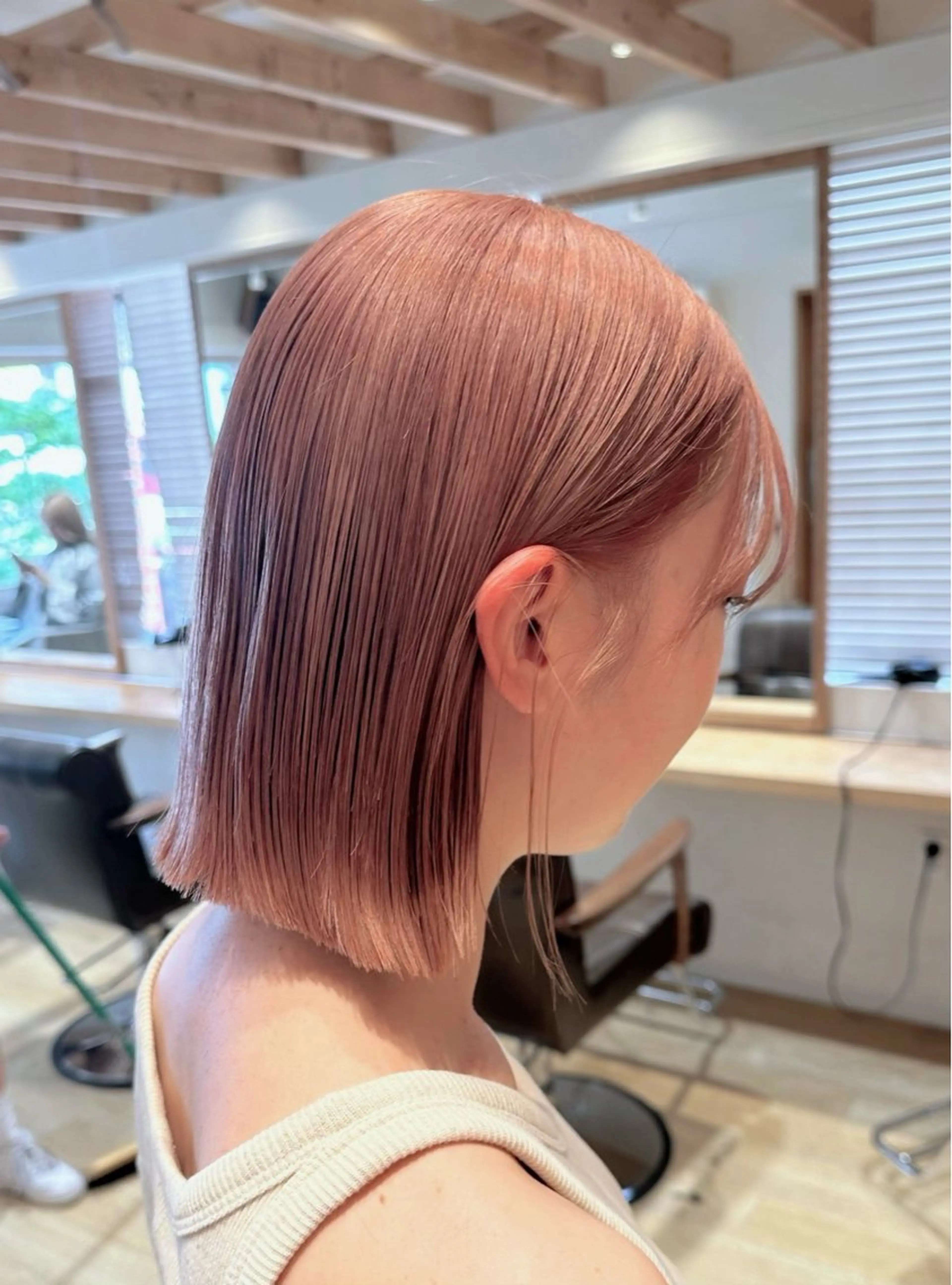 ミディアム カット ヘアカラー トリートメント 新宿 木下拓哉のヘアスタイル