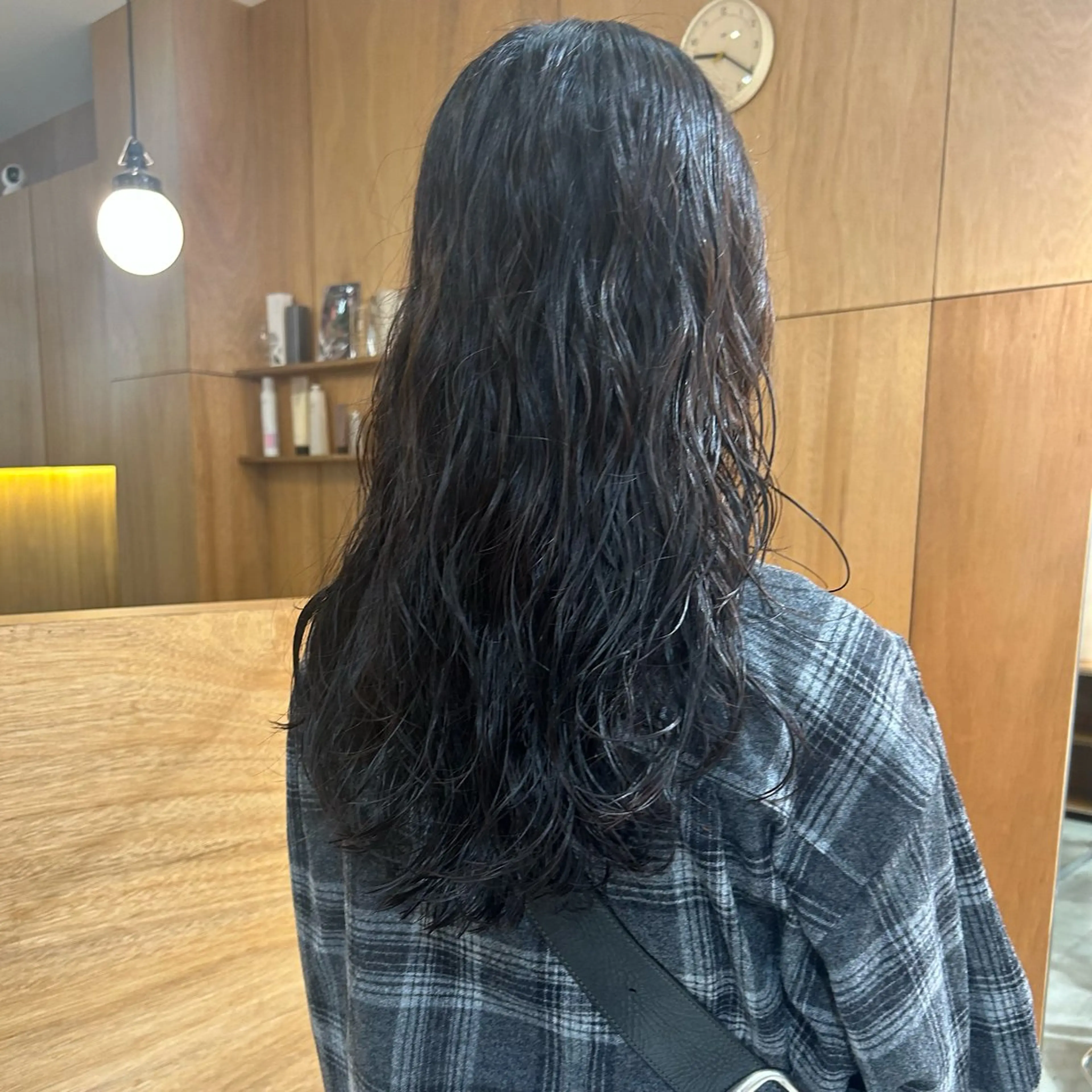 セミロング パーマ カット パーマ トリートメント hina/パーマ /ニュアンスパーマのヘアスタイル