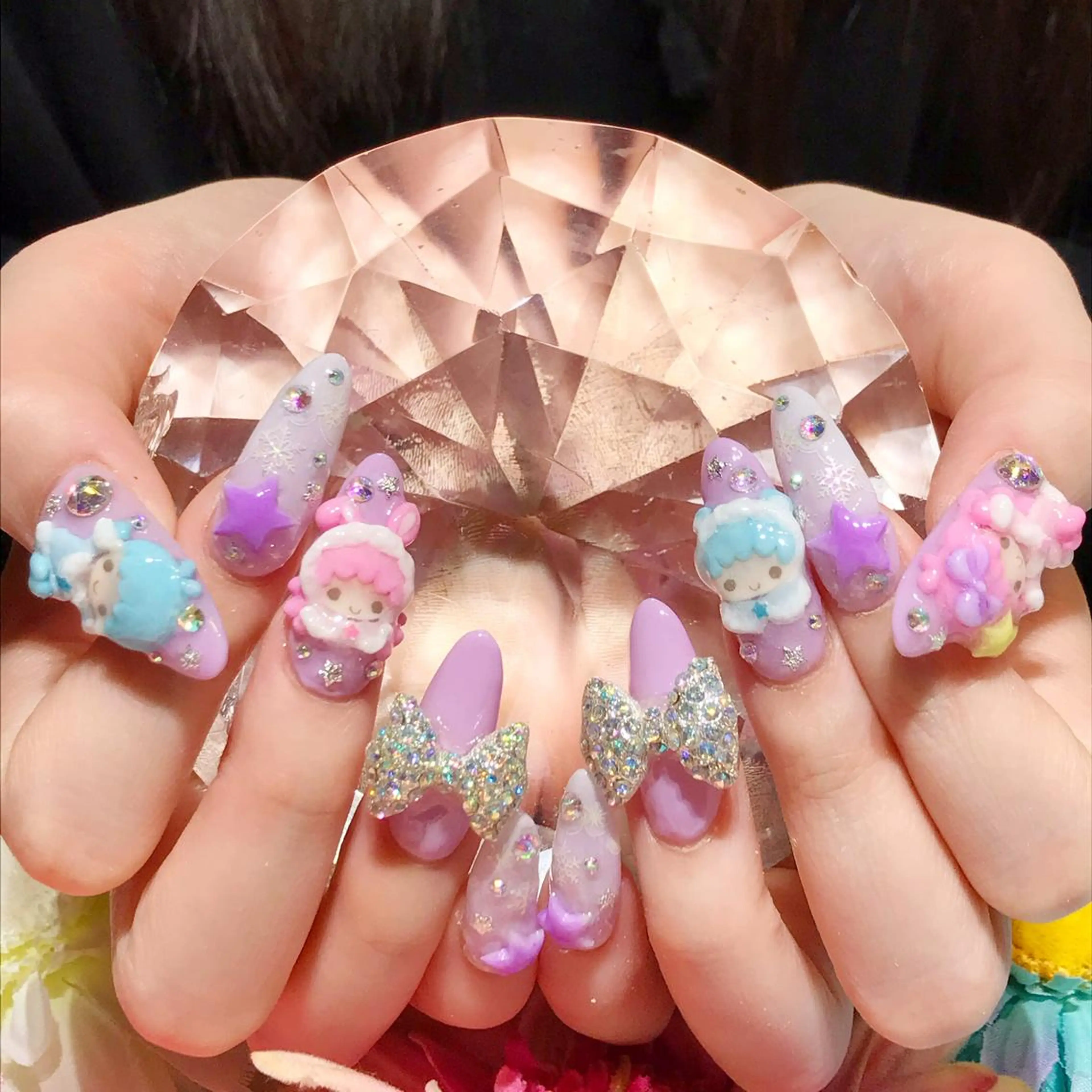 ネイル パープル YUN 💅のネイルデザイン