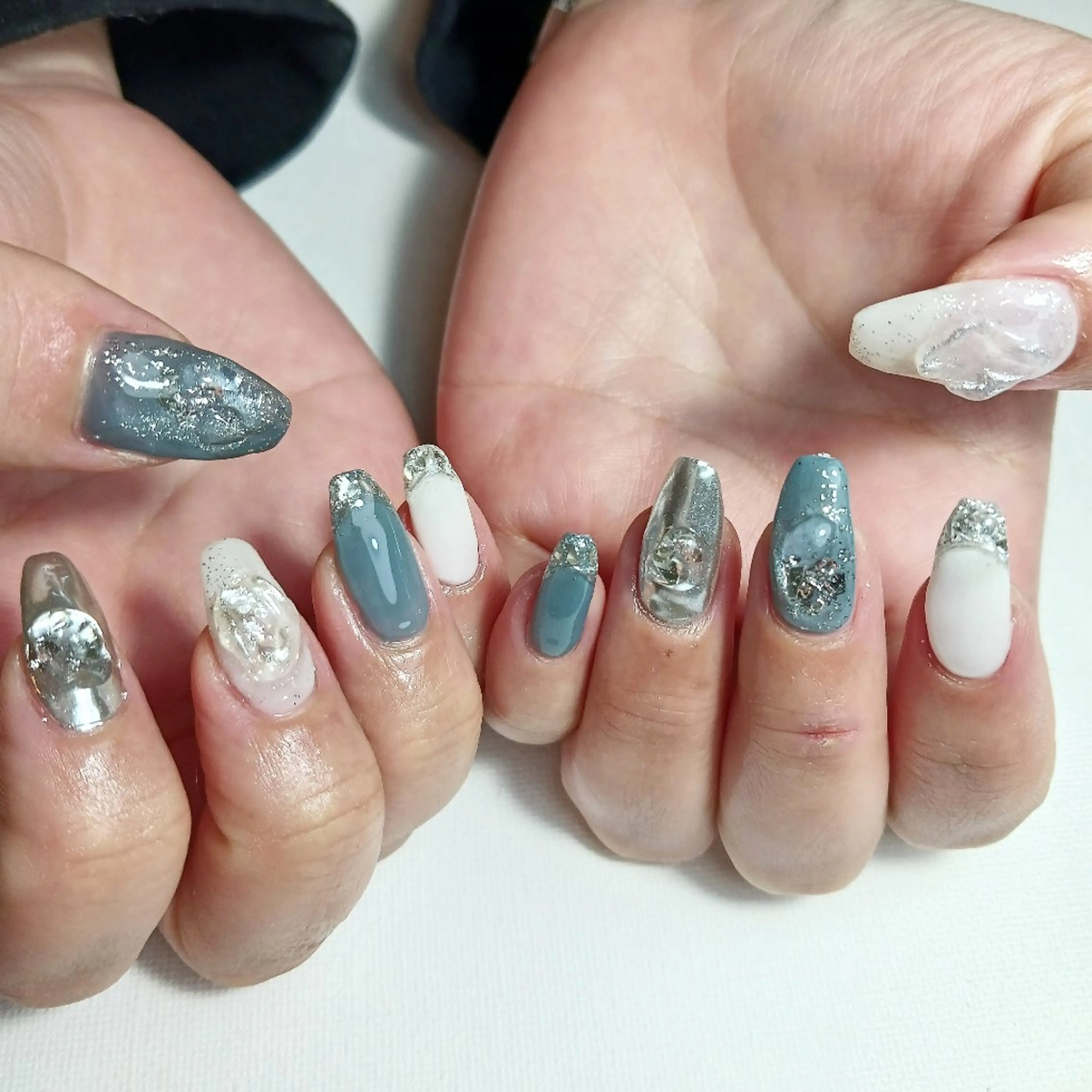 ネイル ジェルネイル 持ち込み ニュアンスネイル ショートネイル ハンドネイル owlnail /持込みデザイン専門のネイルデザイン