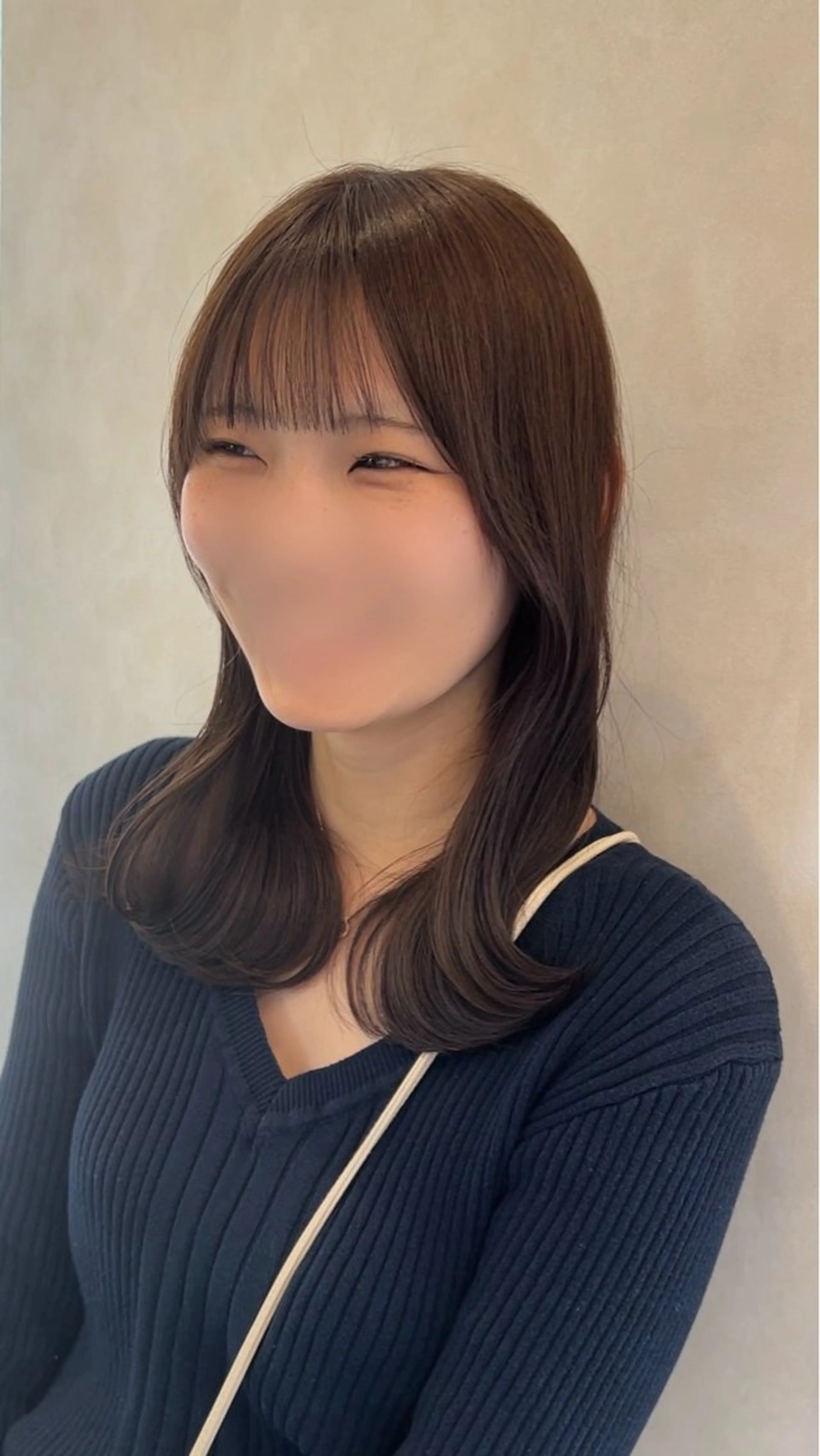 ミディアム 左藤 樹真のヘアスタイル