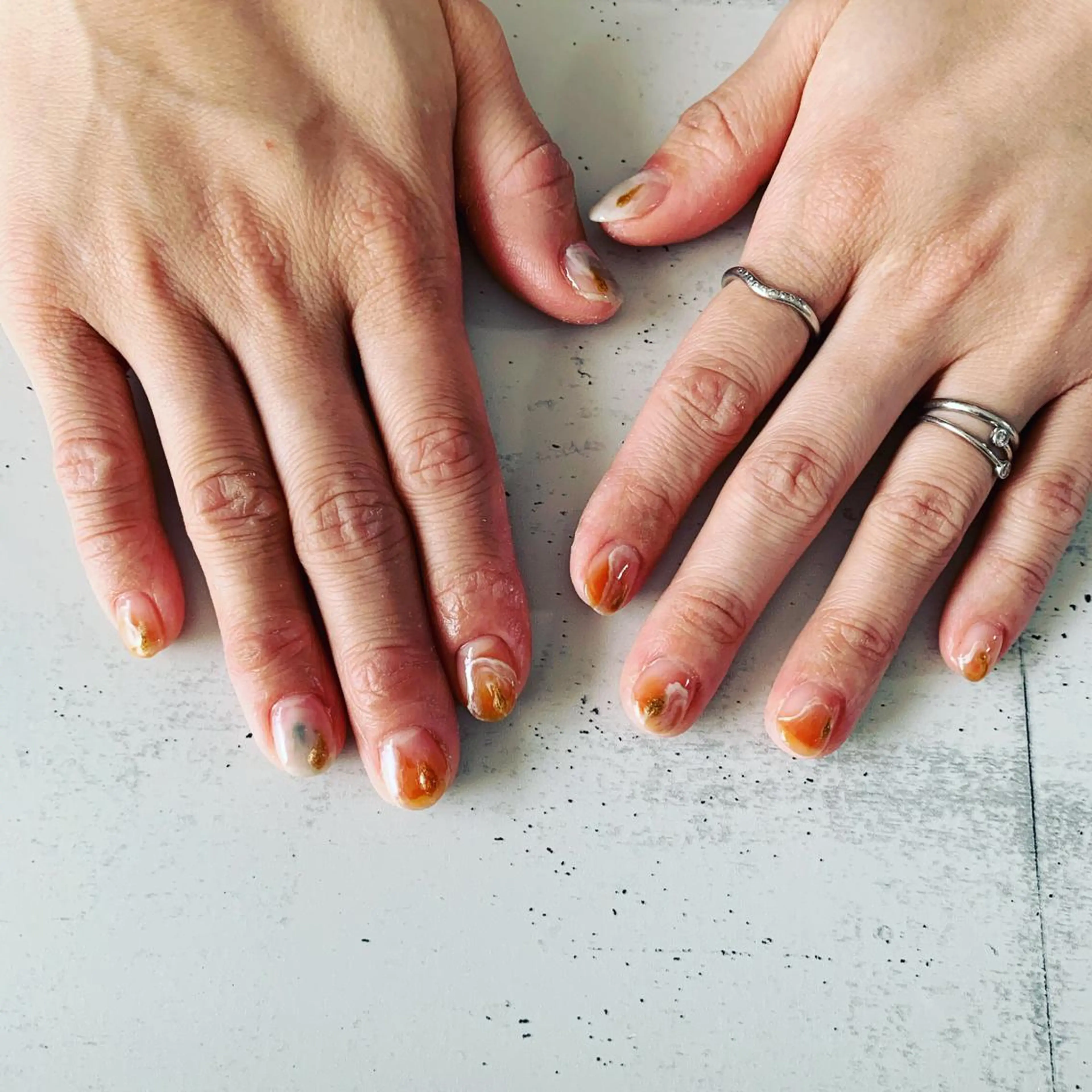 ネイル ニュアンスネイル Feliz 楽しいネイルサロンのネイルデザイン