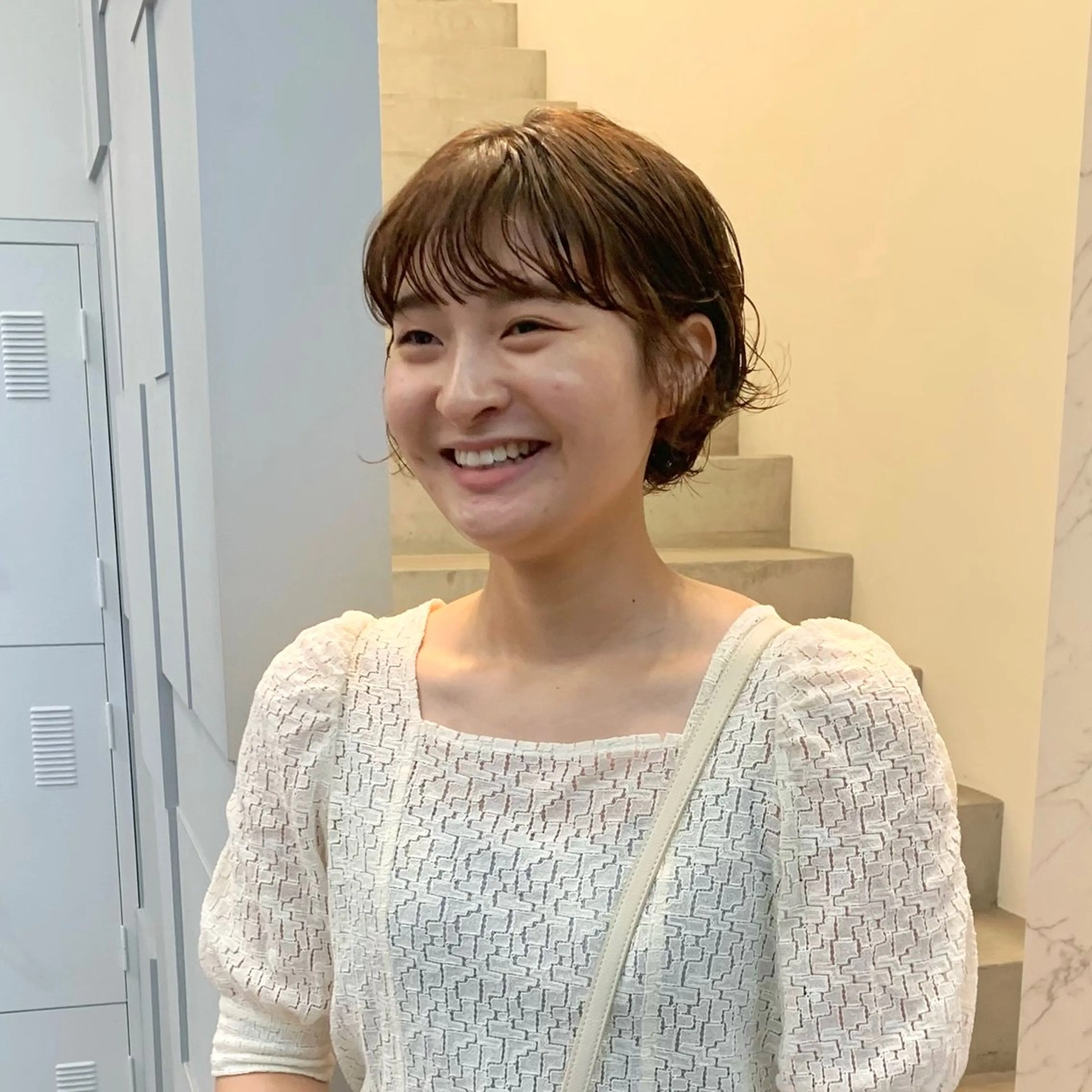 ショート パーマ aoi /パーマ /まるみショートのヘアスタイル