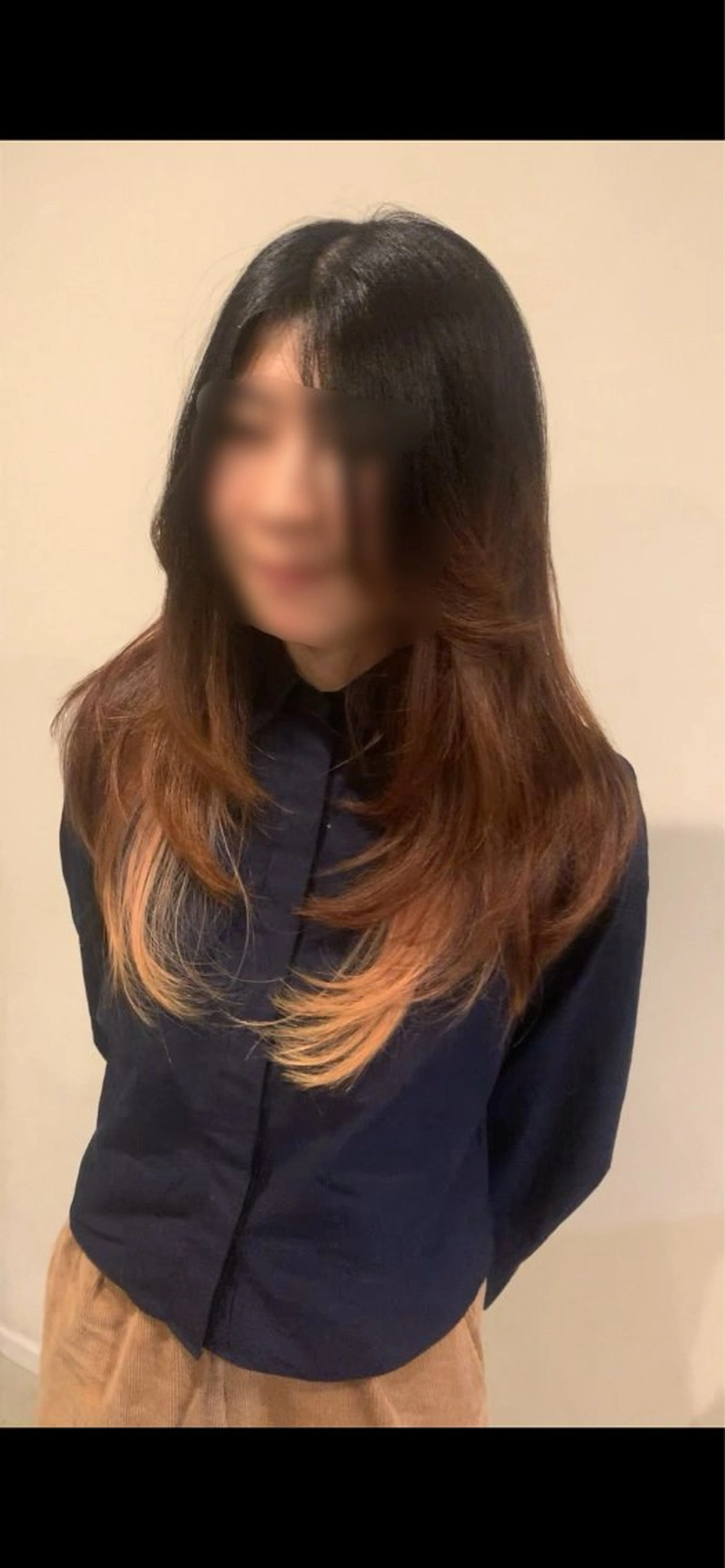ロング レイヤーカット 伊藤 鳳雅のヘアスタイル