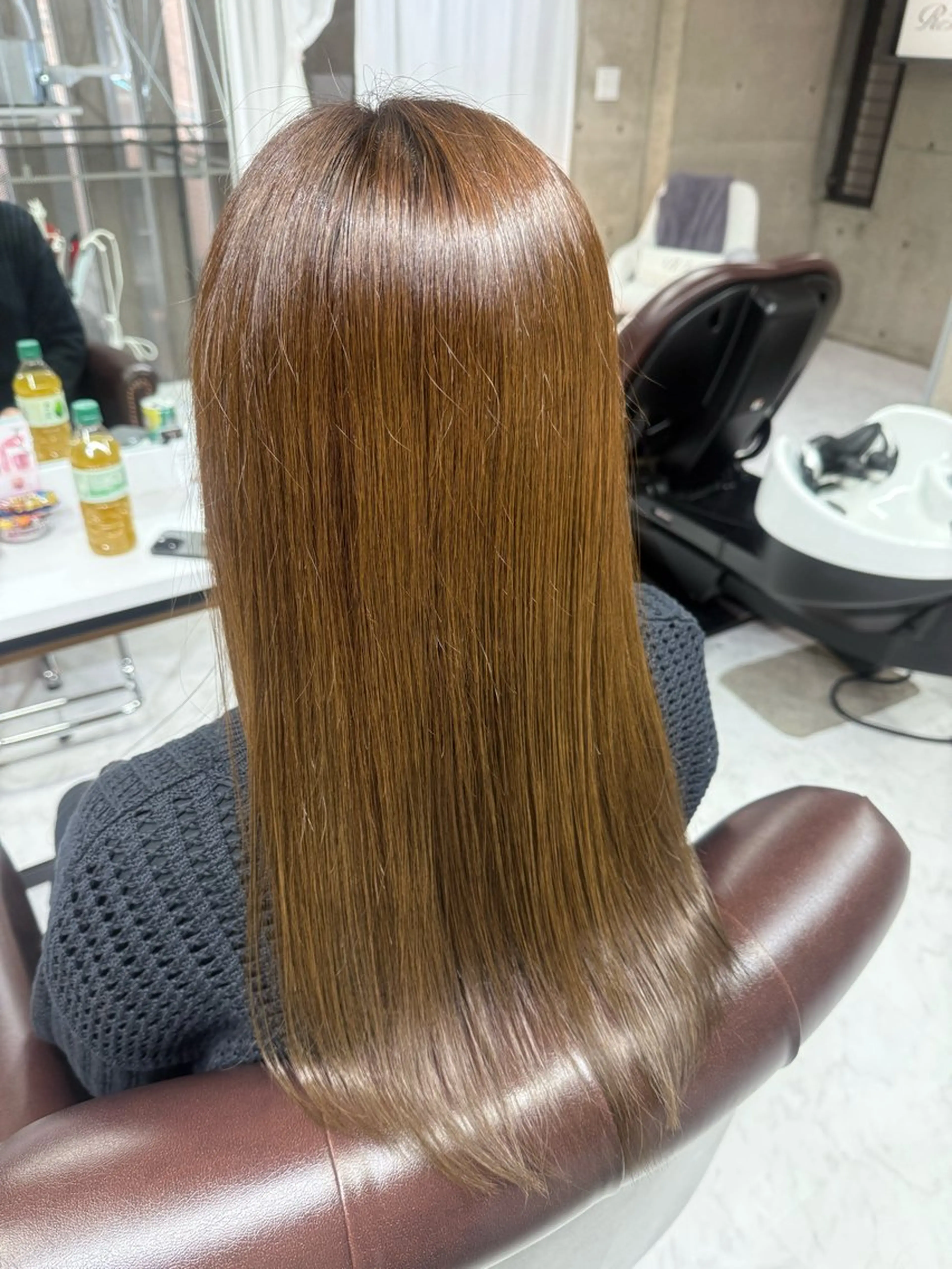 ロング カラー アディクシーカラー 髪質改善 トリートメント fee  小倉店 EMIのヘアスタイル