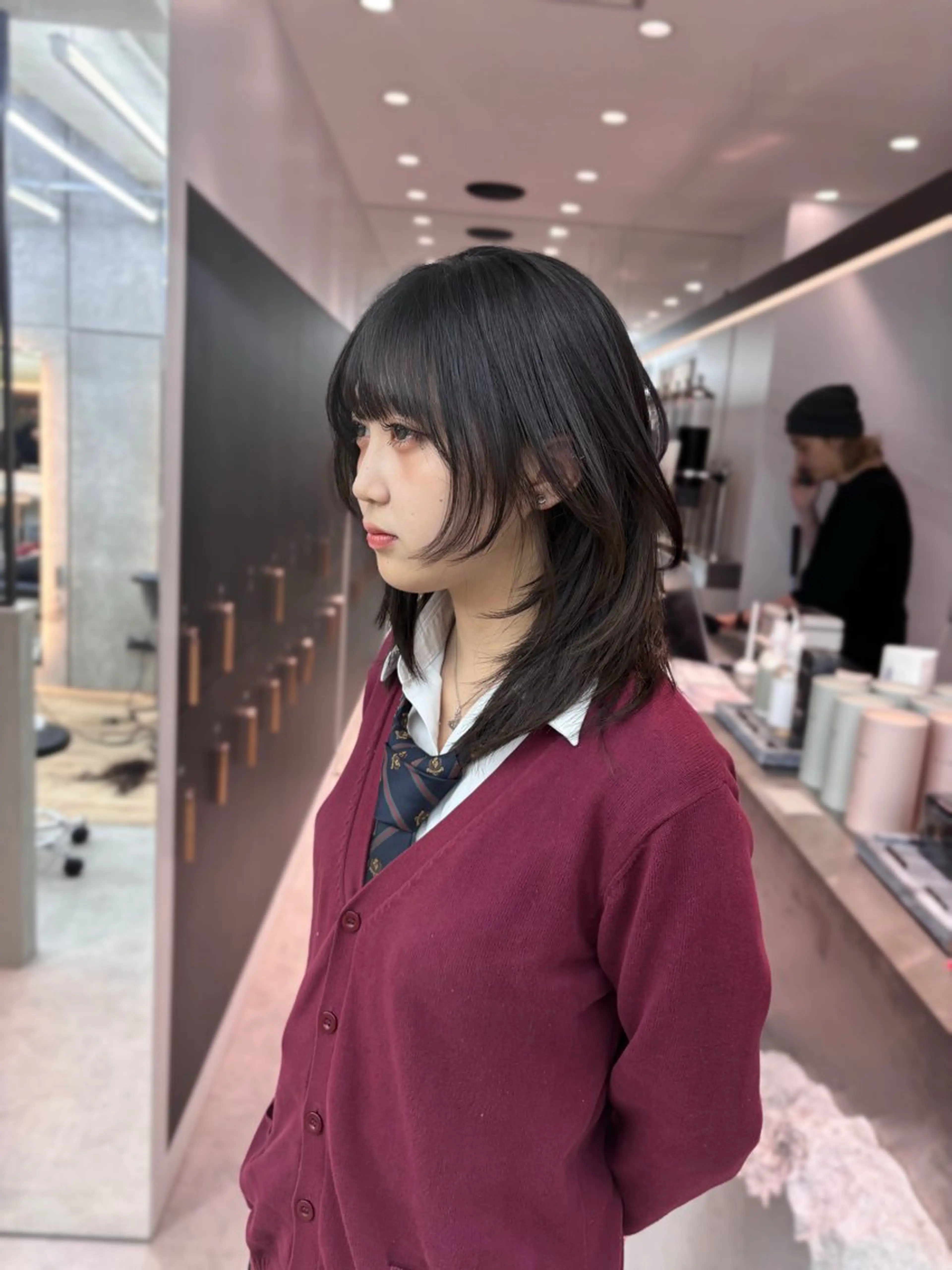 ミディアム カット トリートメント 髪質改善/縮毛矯正/ 韓国ヘア/矢野のヘアスタイル