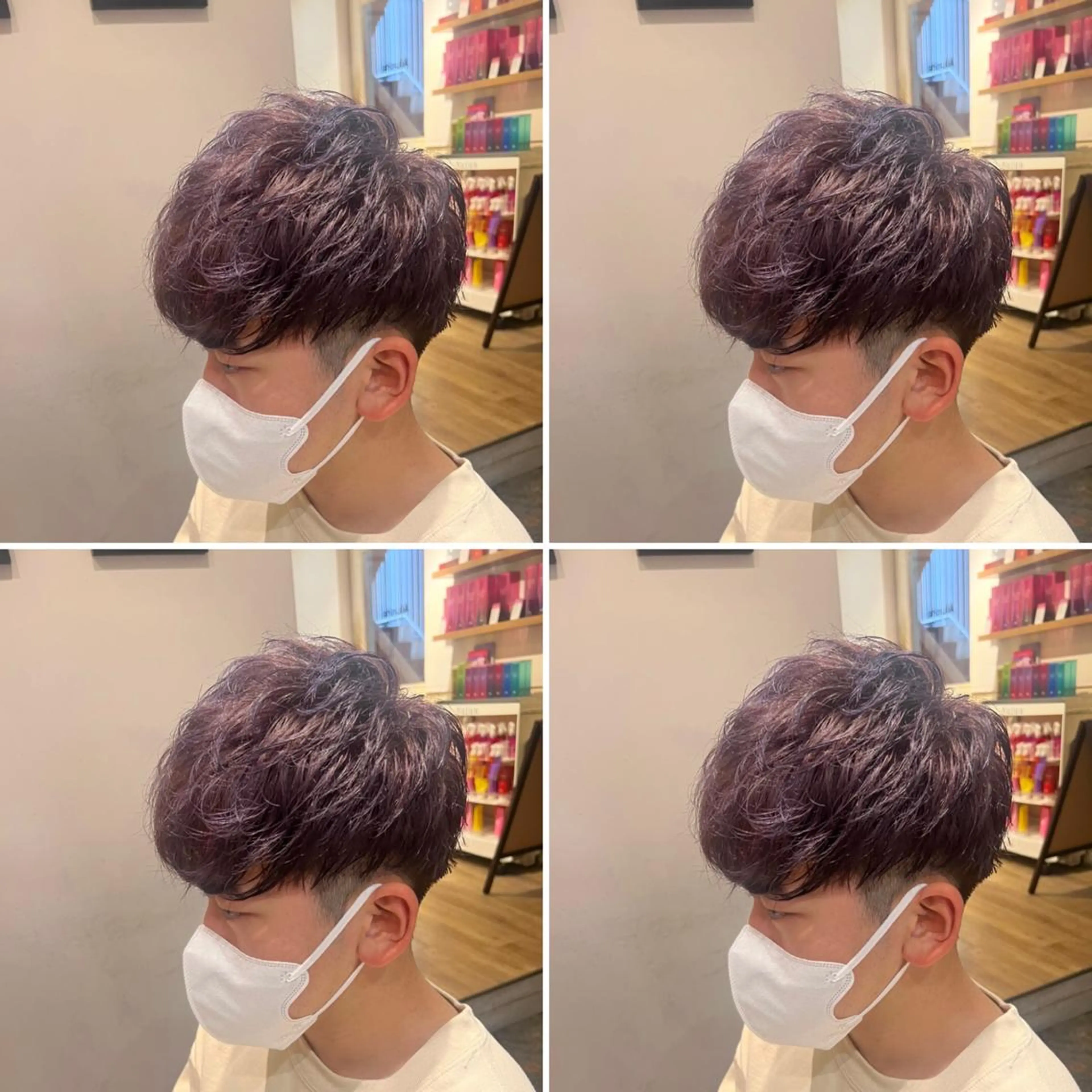 カラー メンズ カット ヘアカラー トリートメント ヘアセット 💈メンズパーマ特化 店長望月謙二郎💈のヘアスタイル