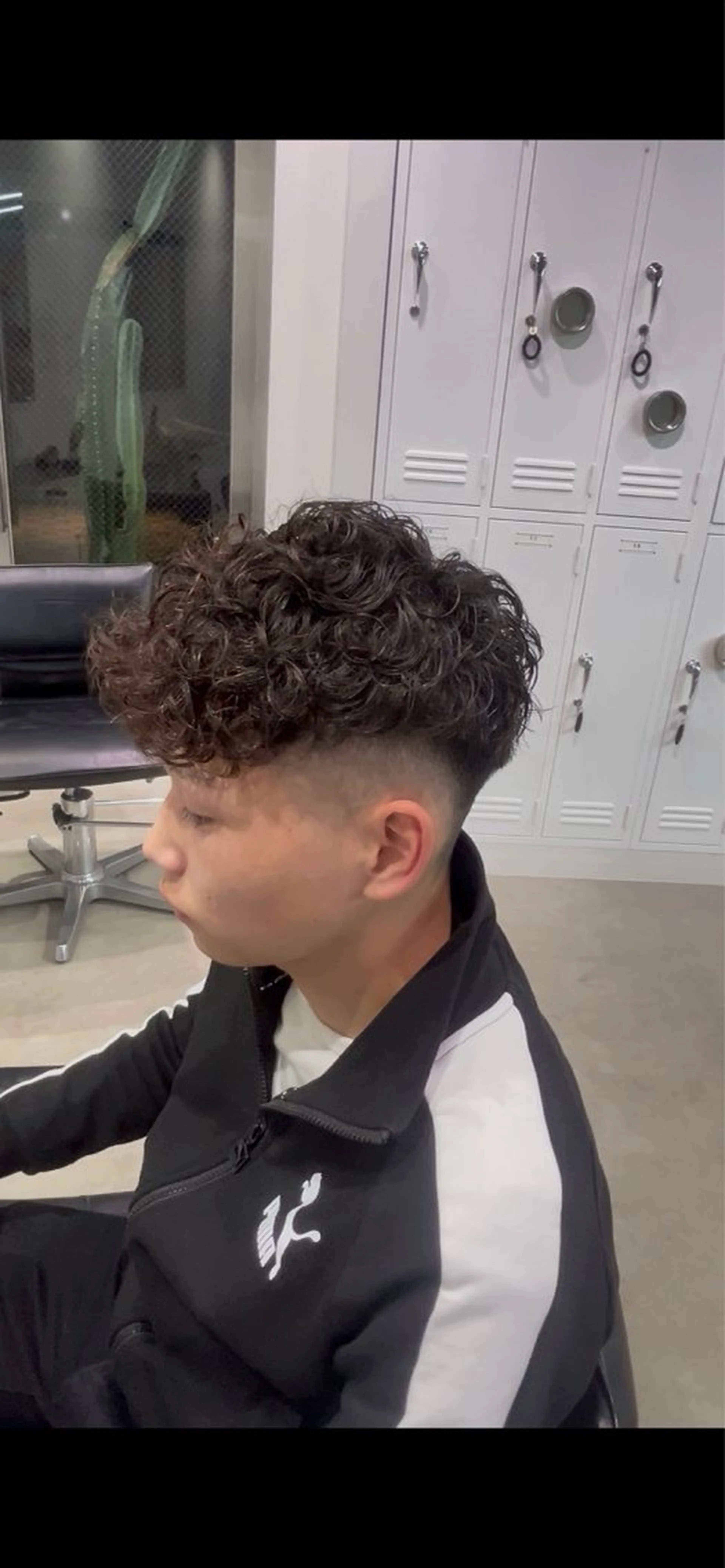 パーマ メンズ カット パーマ 夏果⭐︎fifth 天神 海外風パーマのヘアスタイル