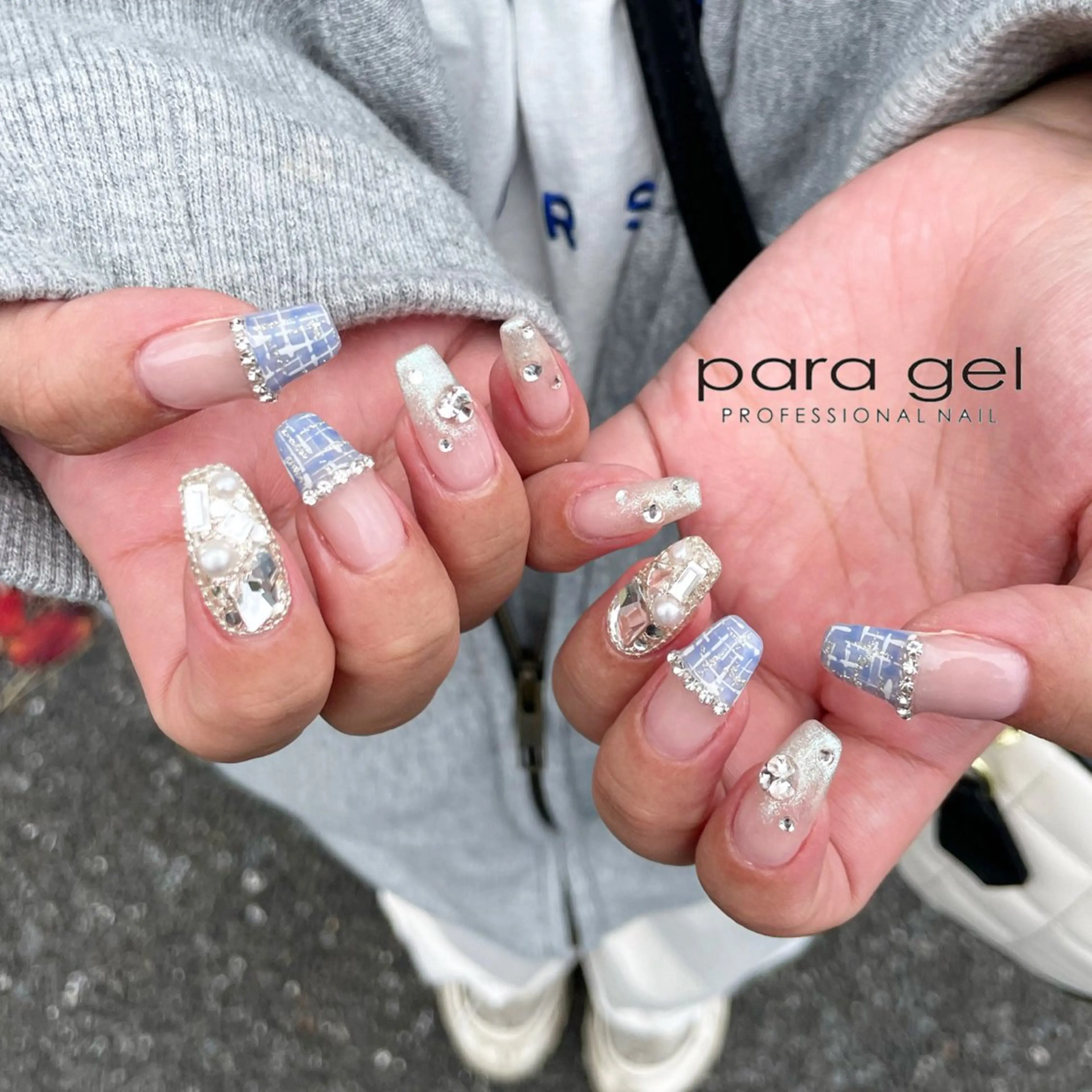 ネイル 持ち込み ハンドネイル Bianca🎀 ONODERAのネイルデザイン