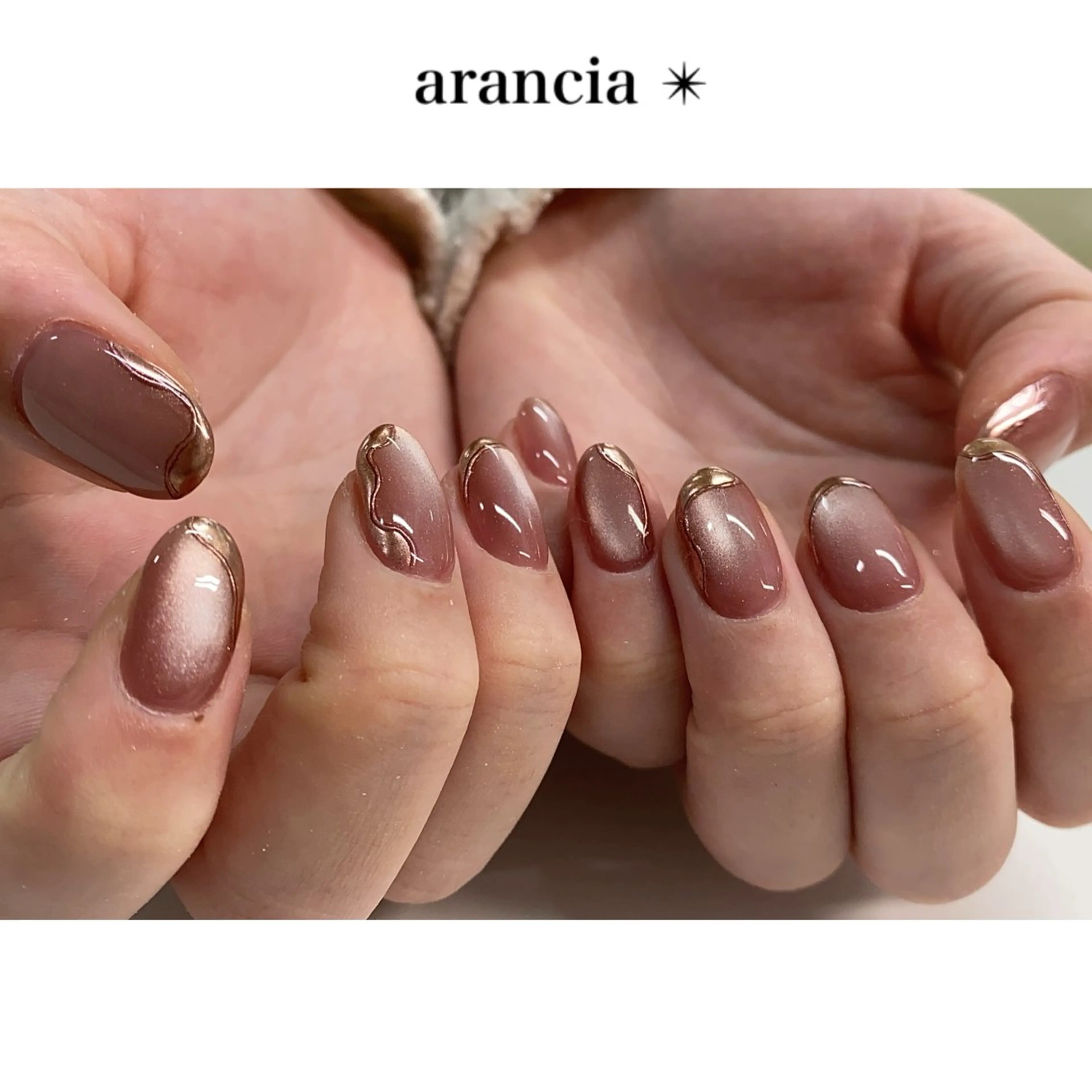 ネイル ハンドネイル arancia /moeのネイルデザイン