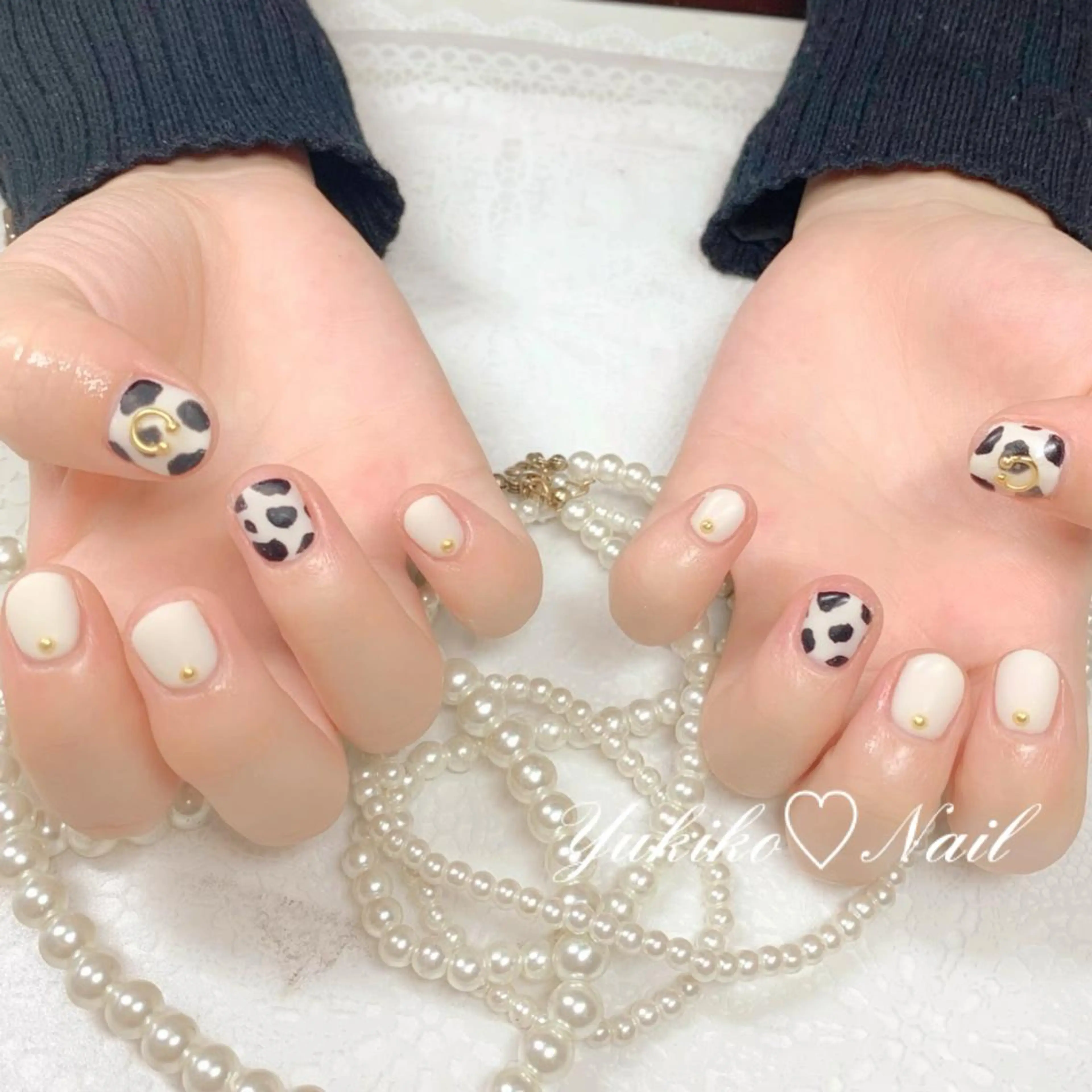 ネイル マットネイル 持ち込み ユキコ ネイルのネイルデザイン