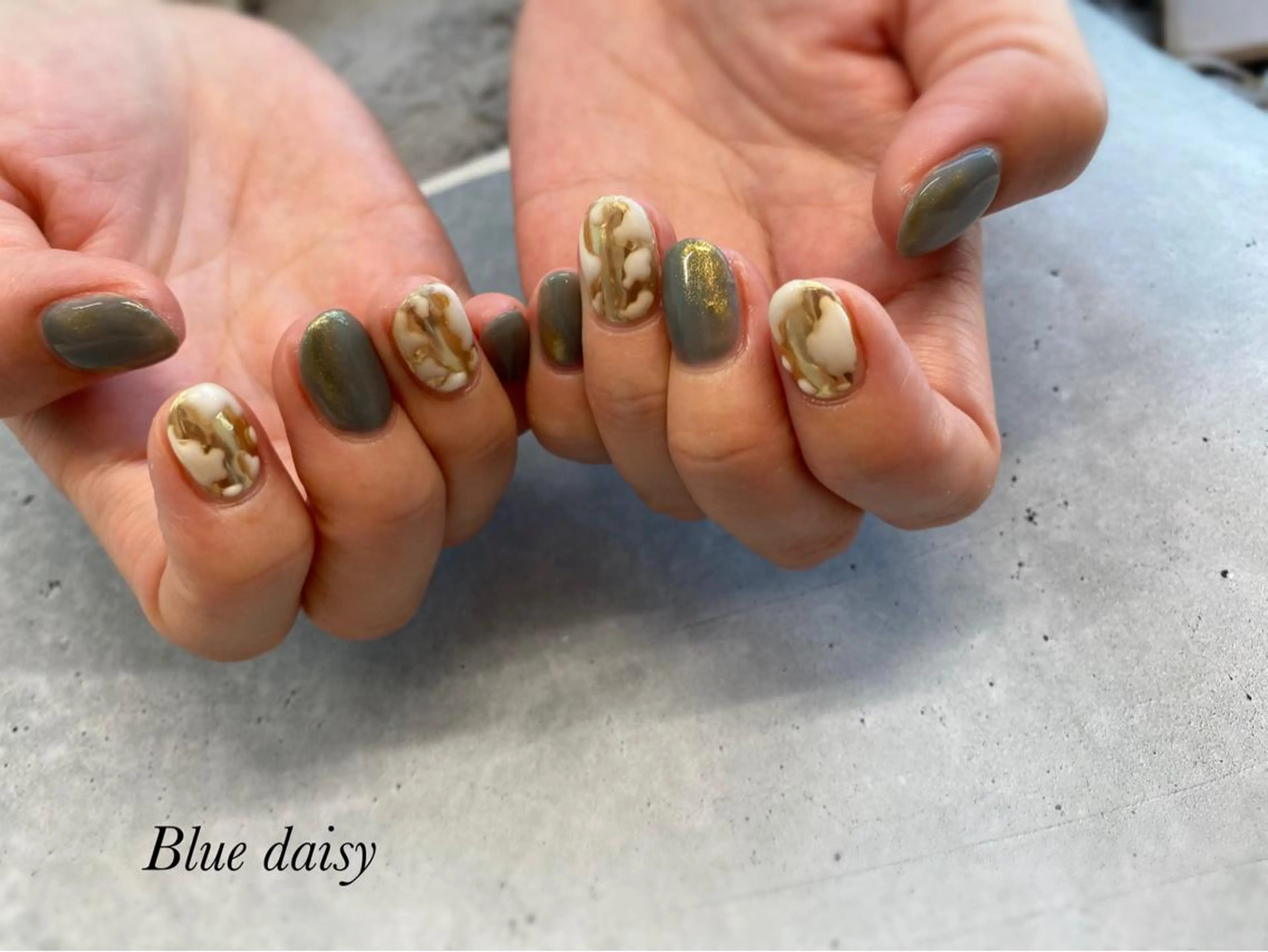 ネイル Blue daisy 栄本店のネイルデザイン