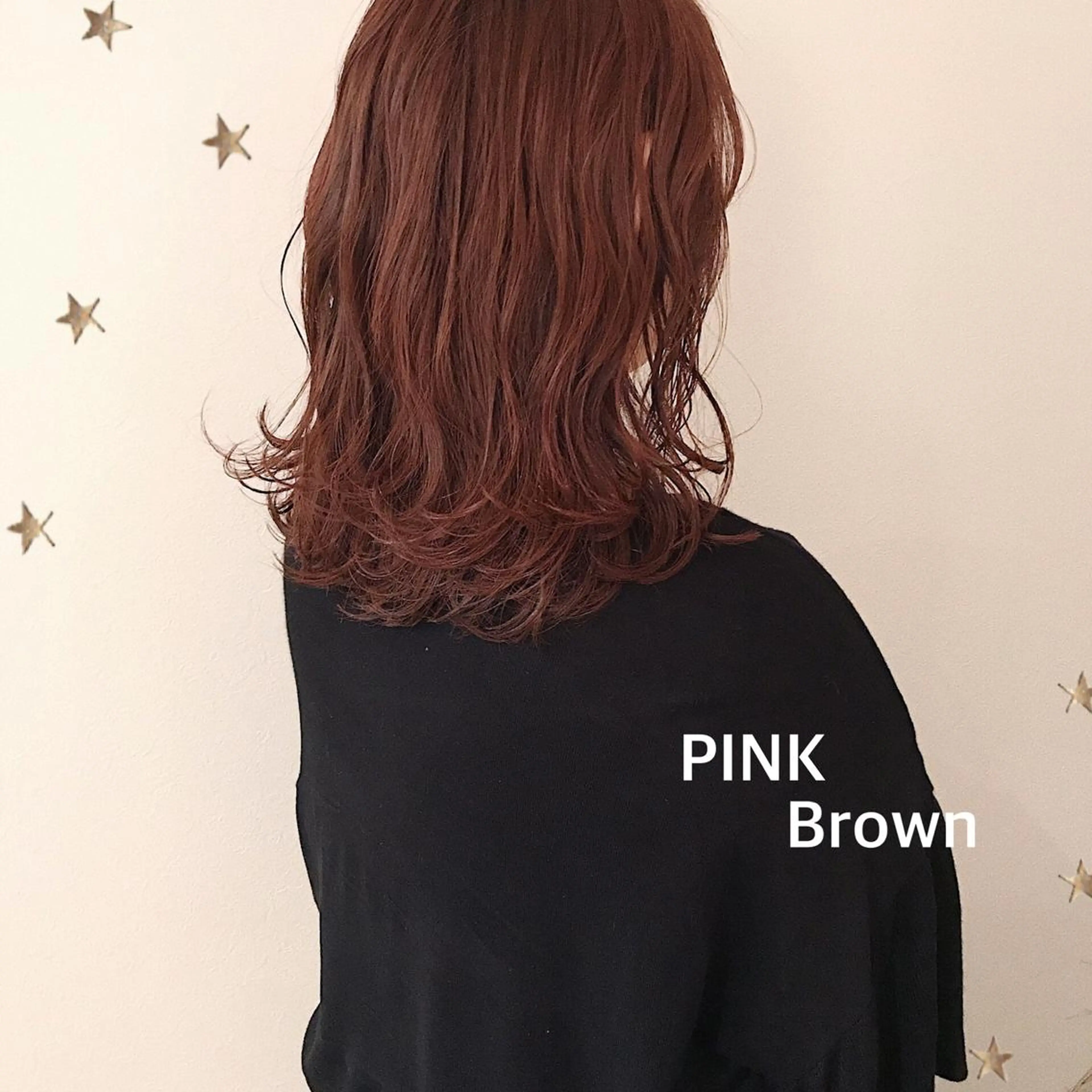 ミディアム カラー カット ヘアカラー 市川 千夏のヘアスタイル