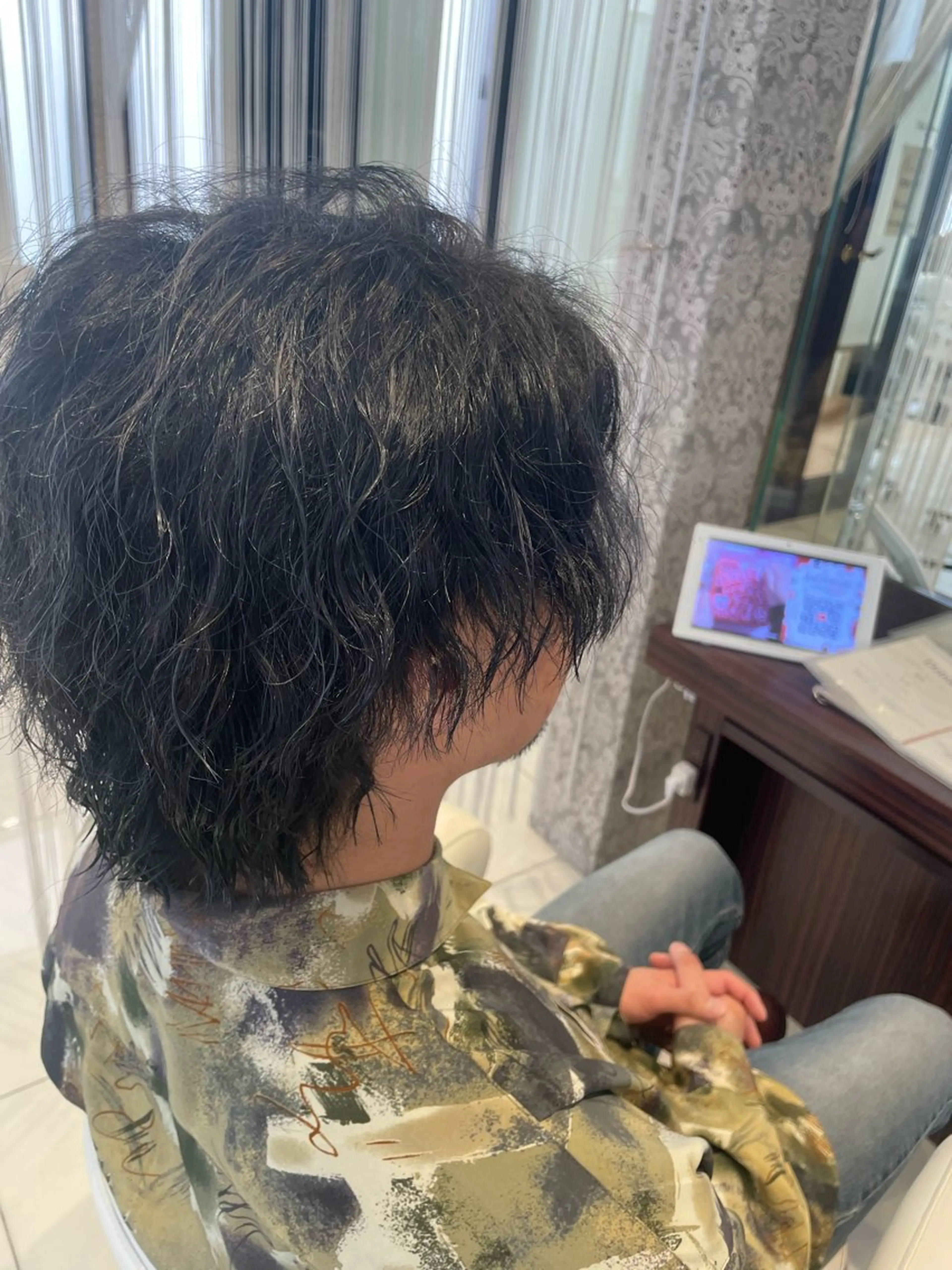 メンズ 岡田 駿也のヘアスタイル